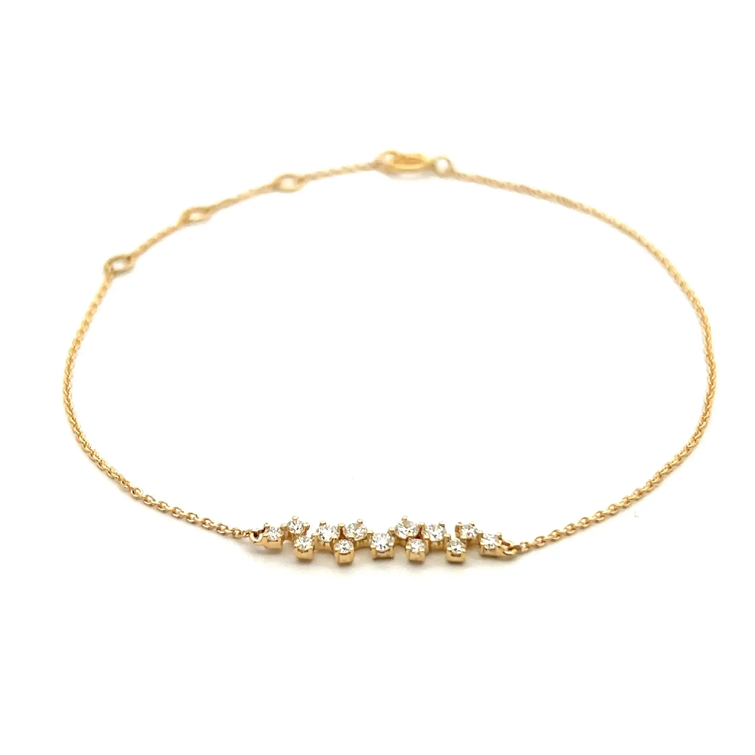 Armband Gelbgold mit Brillanten