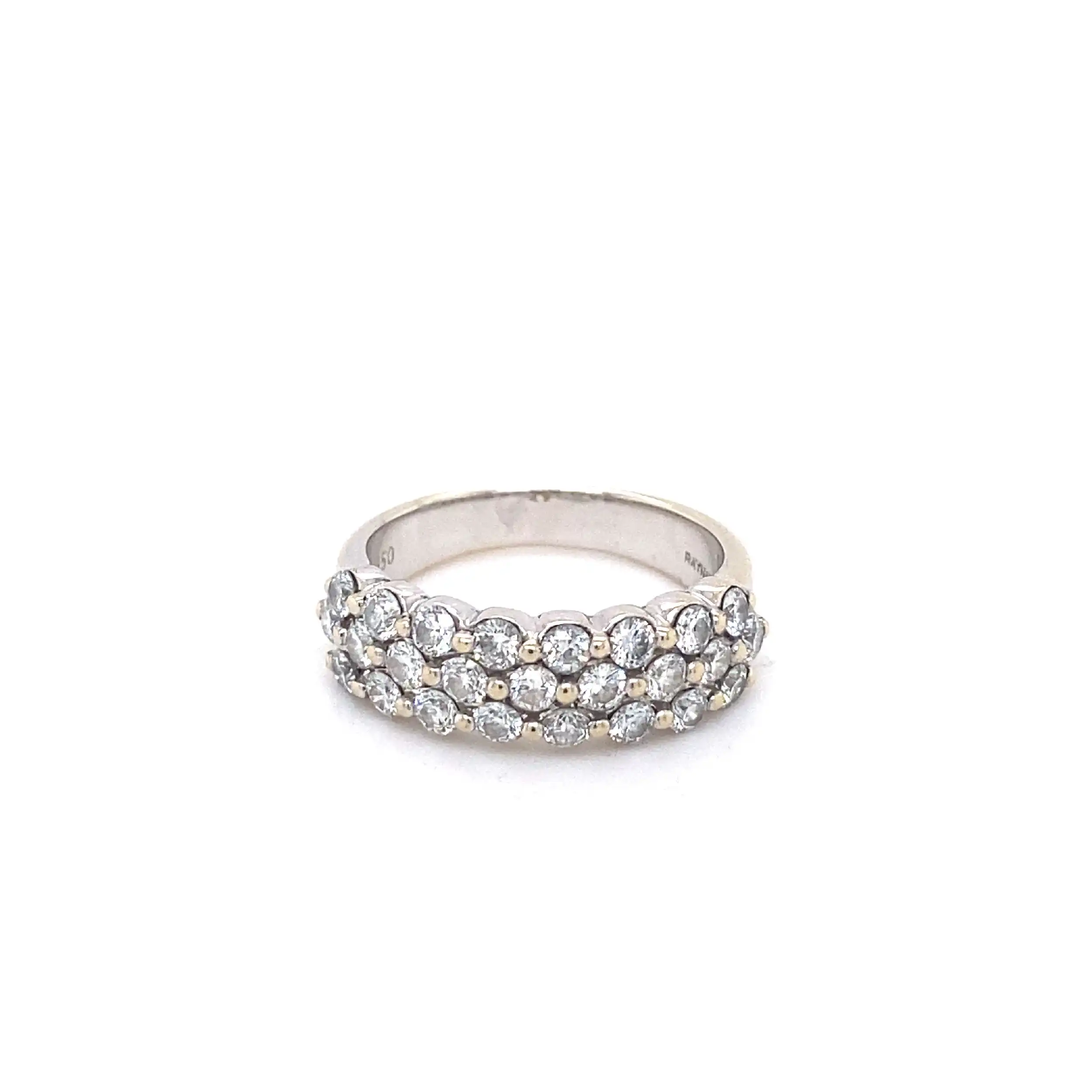 Ring Bicolor mit Brillanten