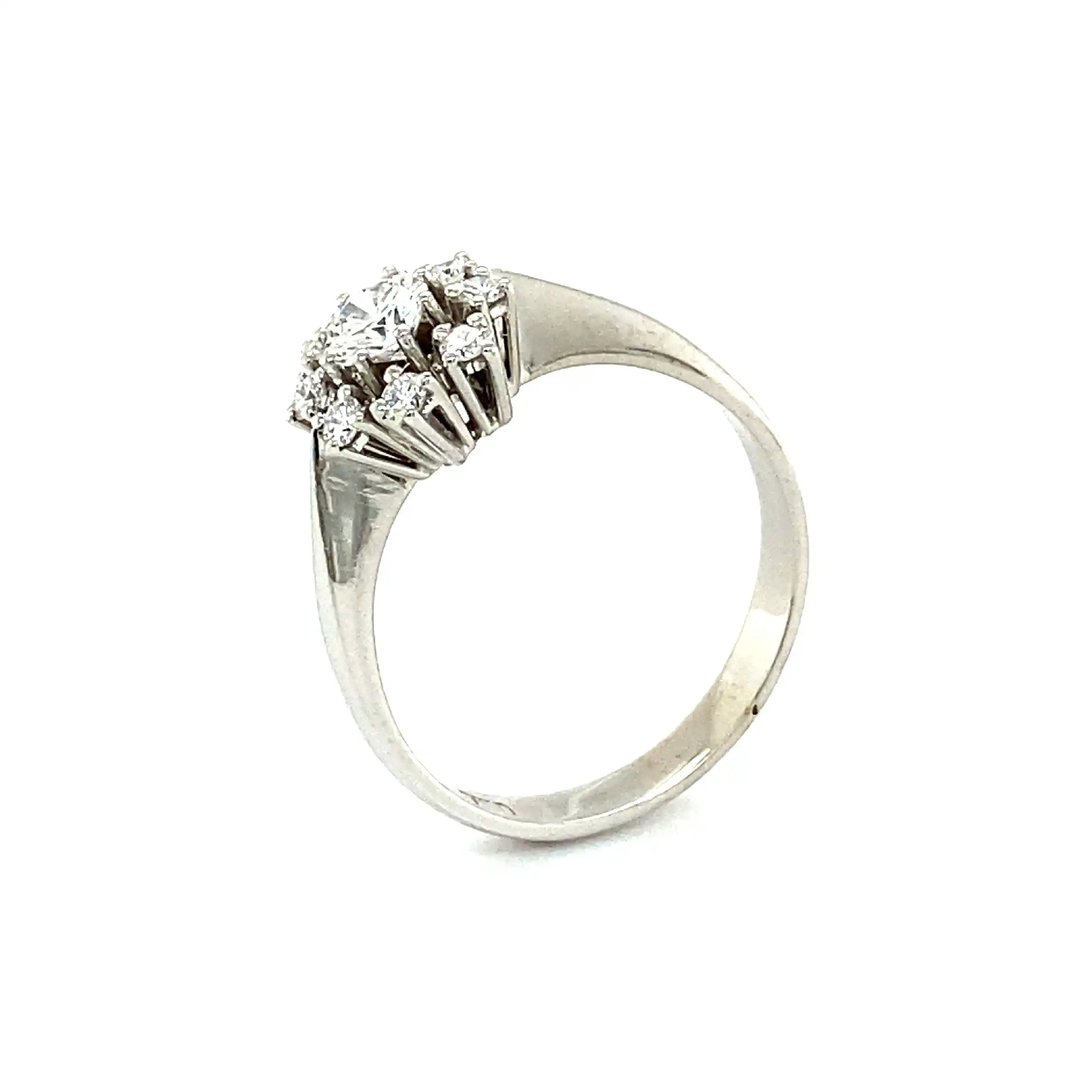 Ring Weißgold mit Brillanten