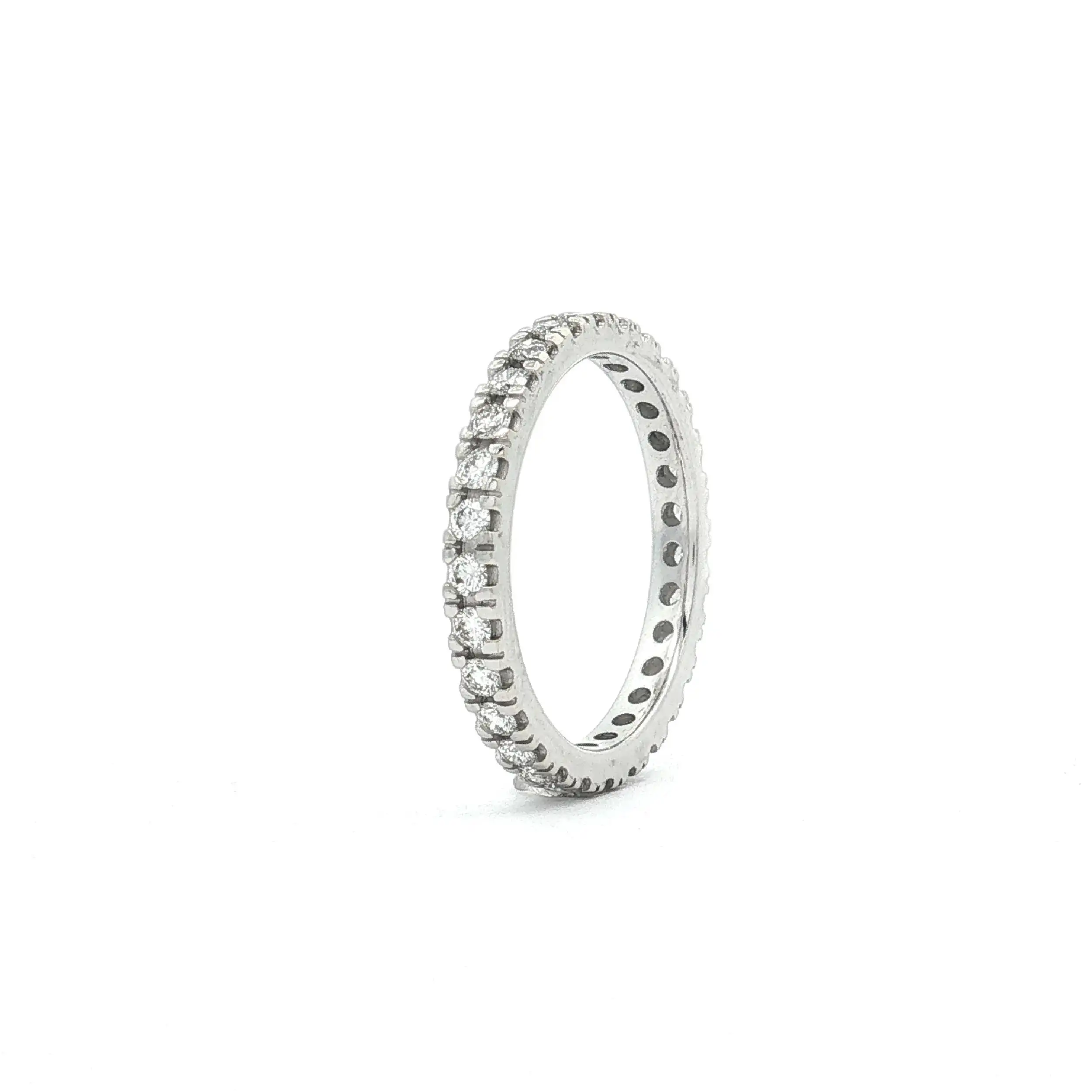 Memoryring Weißgold Moncara mit Brillanten