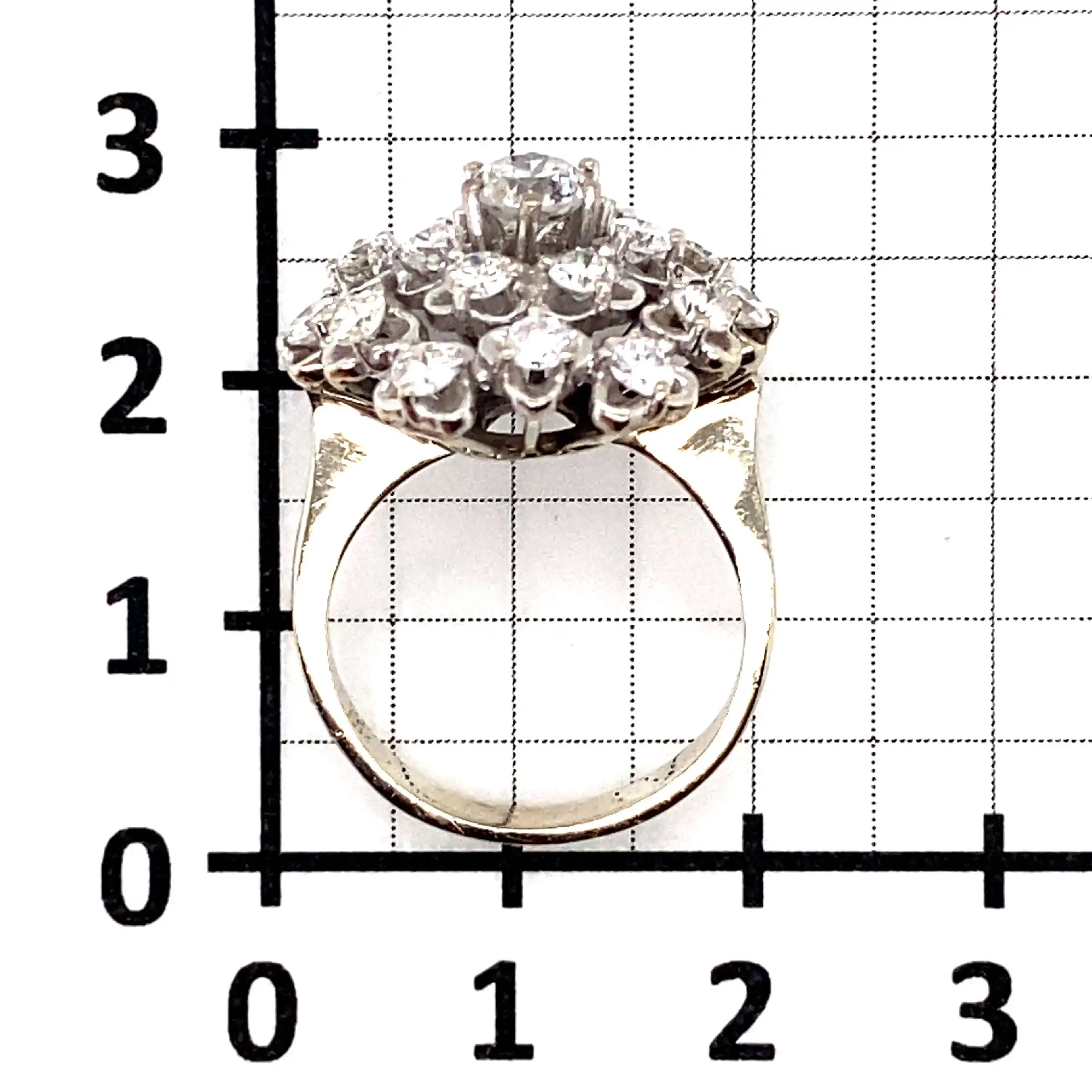 Ring Weißgold mit Brillanten Ring Weißgold mit Brillanten