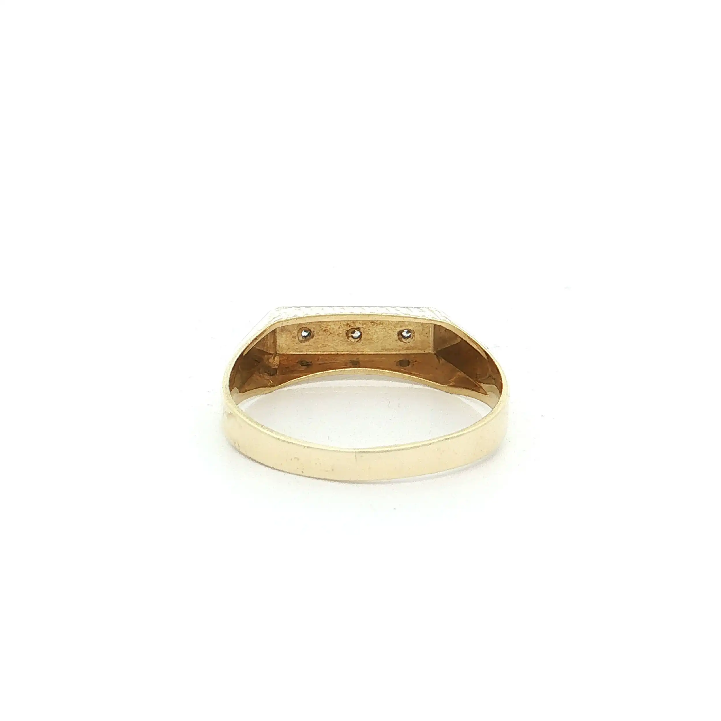 Ring Bicolor mit Diamanten