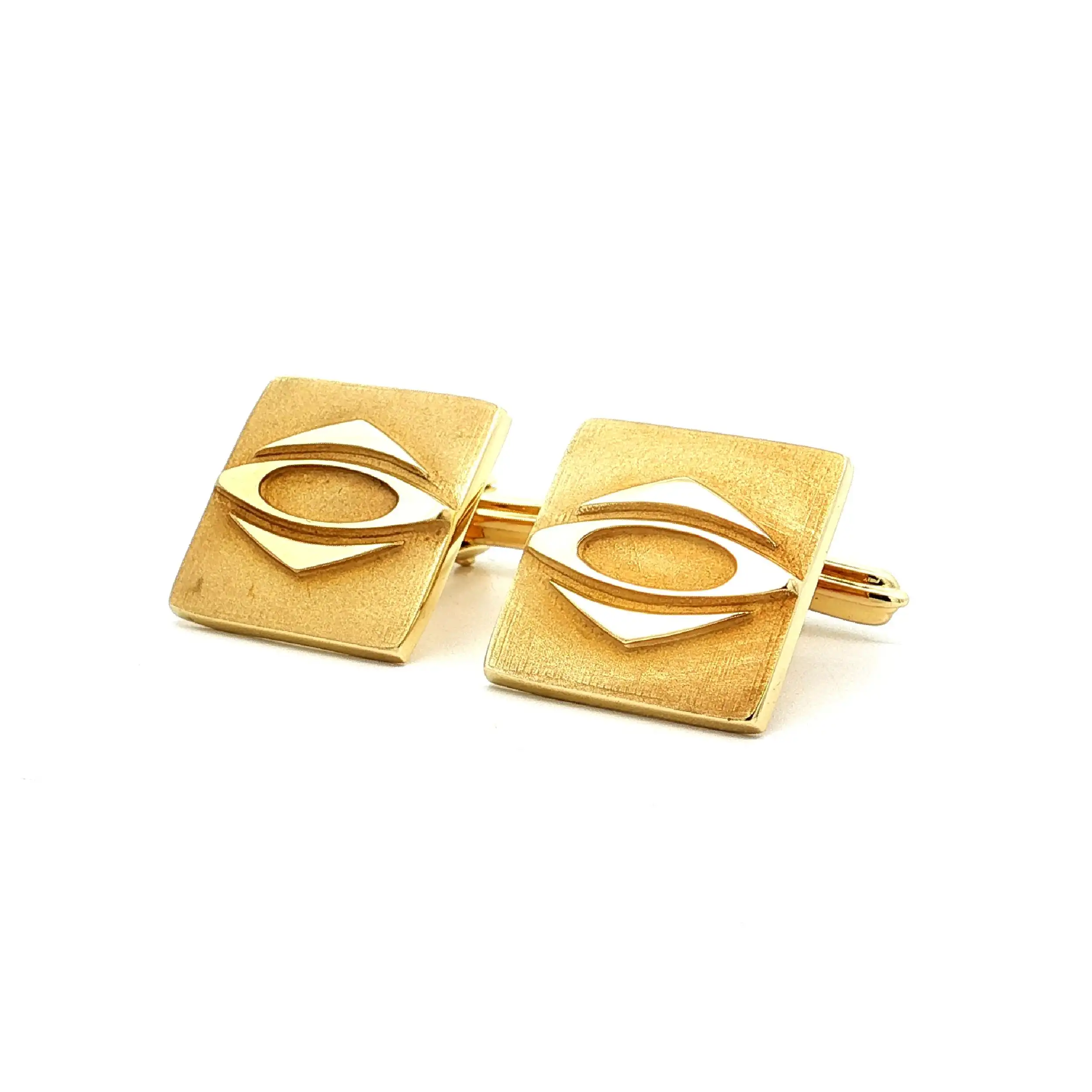 Manschettenknöpfe Gelbgold Manschettenknöpfe Gelbgold