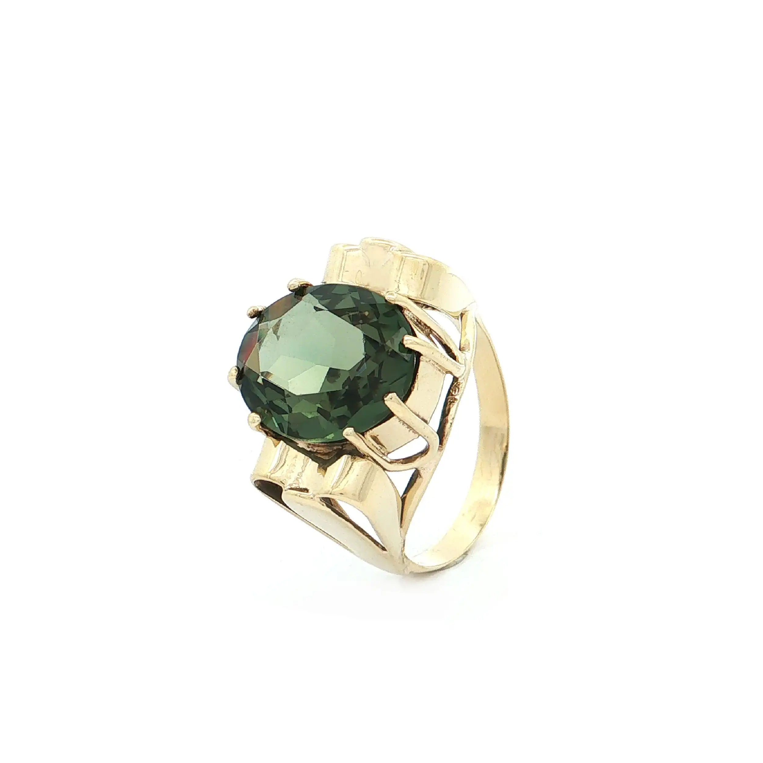 Ring Gelbgold mit Spinell Ring Gelbgold mit Spinell