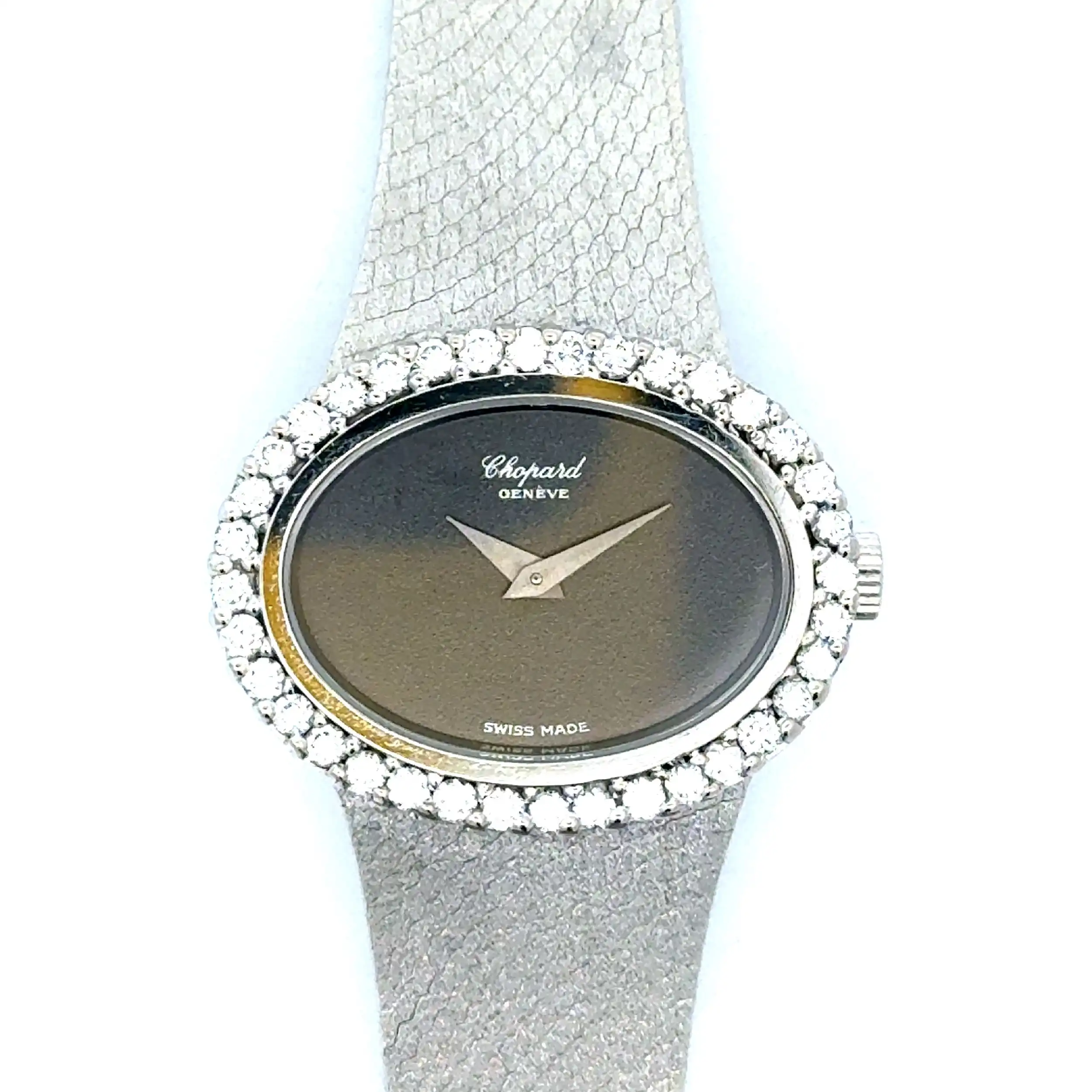 Damenuhr Chopard Weißgold im Fullset Damenuhr Chopard Weißgold im Fullset