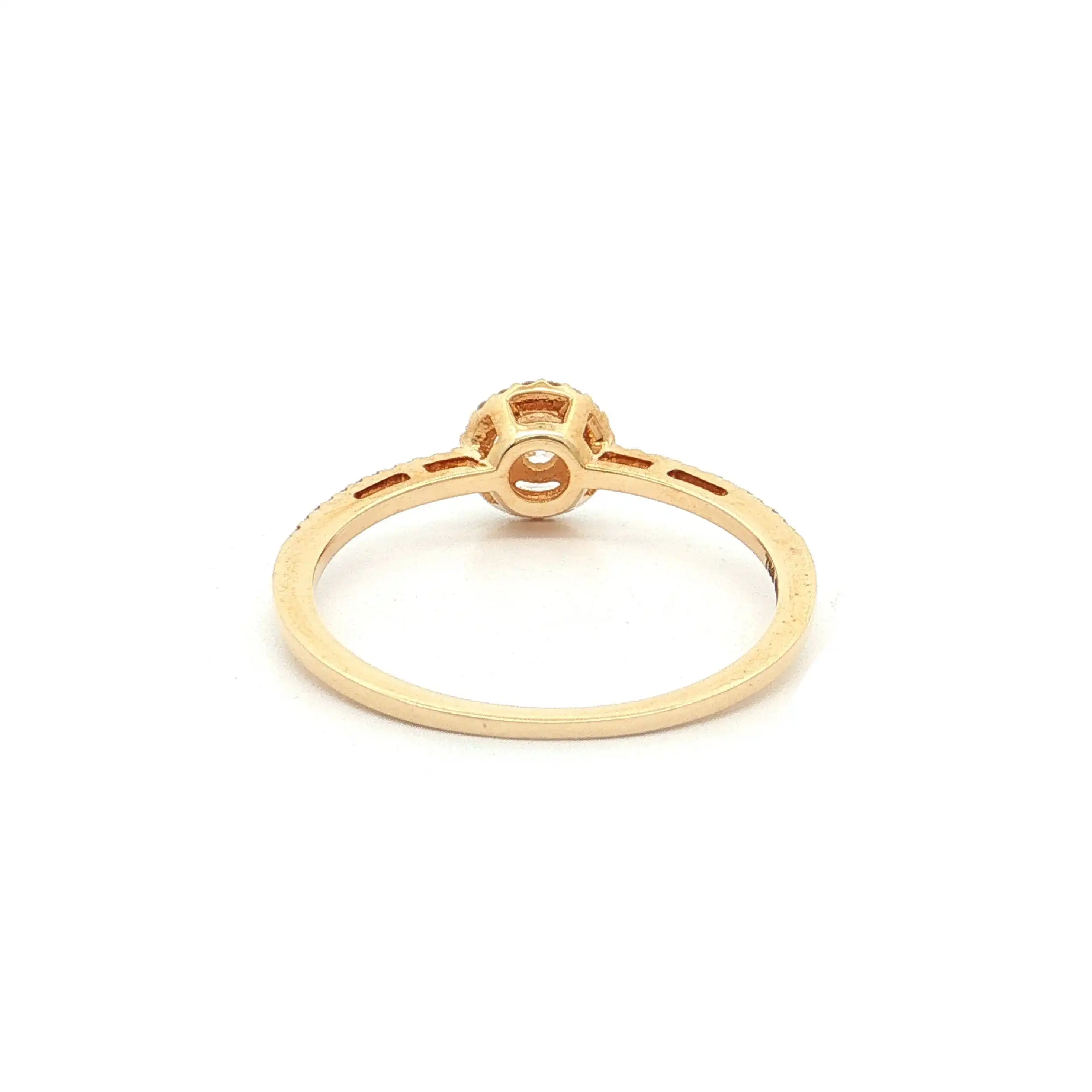 Ring Gelbgold mit Brillanten Ring Gelbgold mit Brillanten
