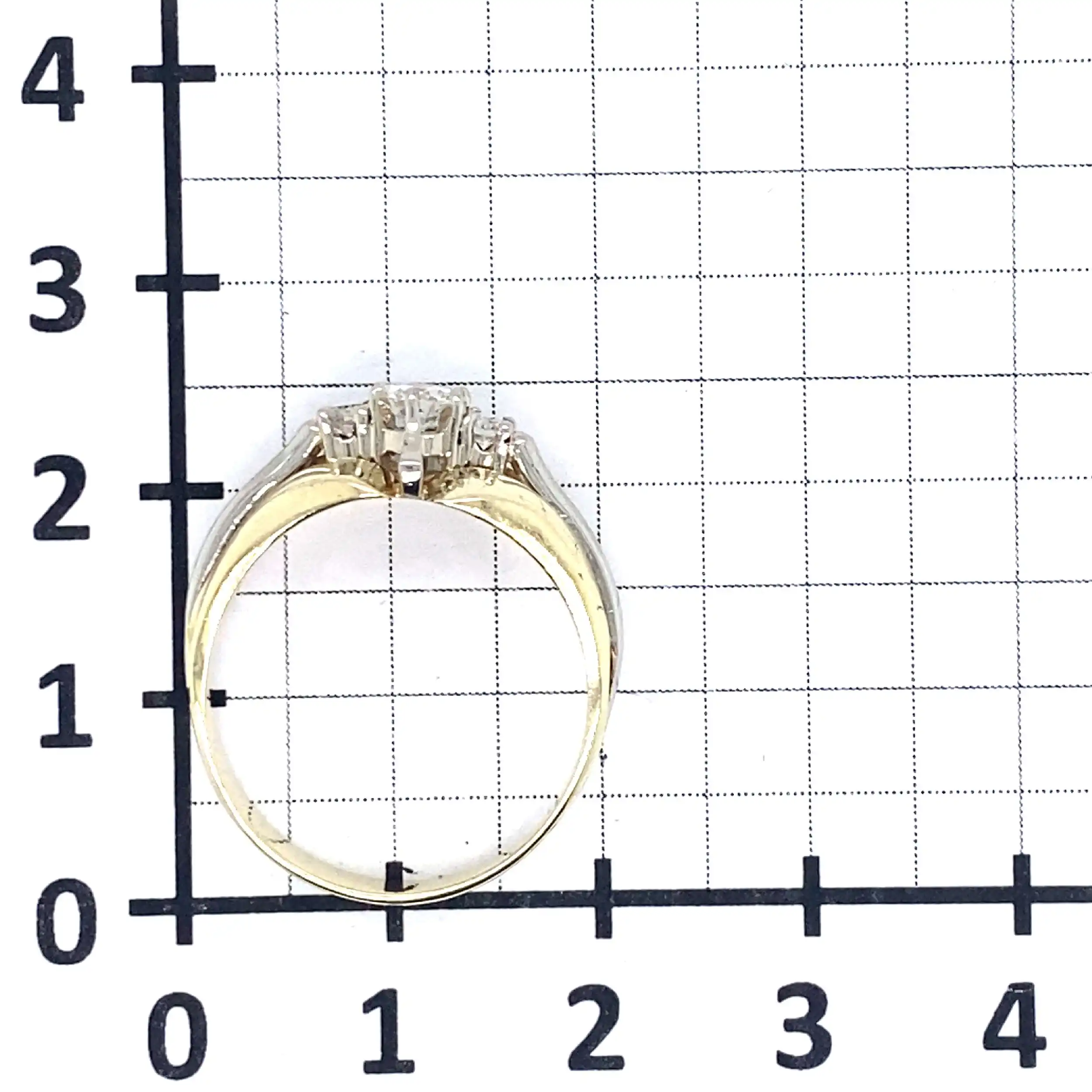 Ring Gelbgold mit Brillanten Ring Gelbgold mit Brillanten