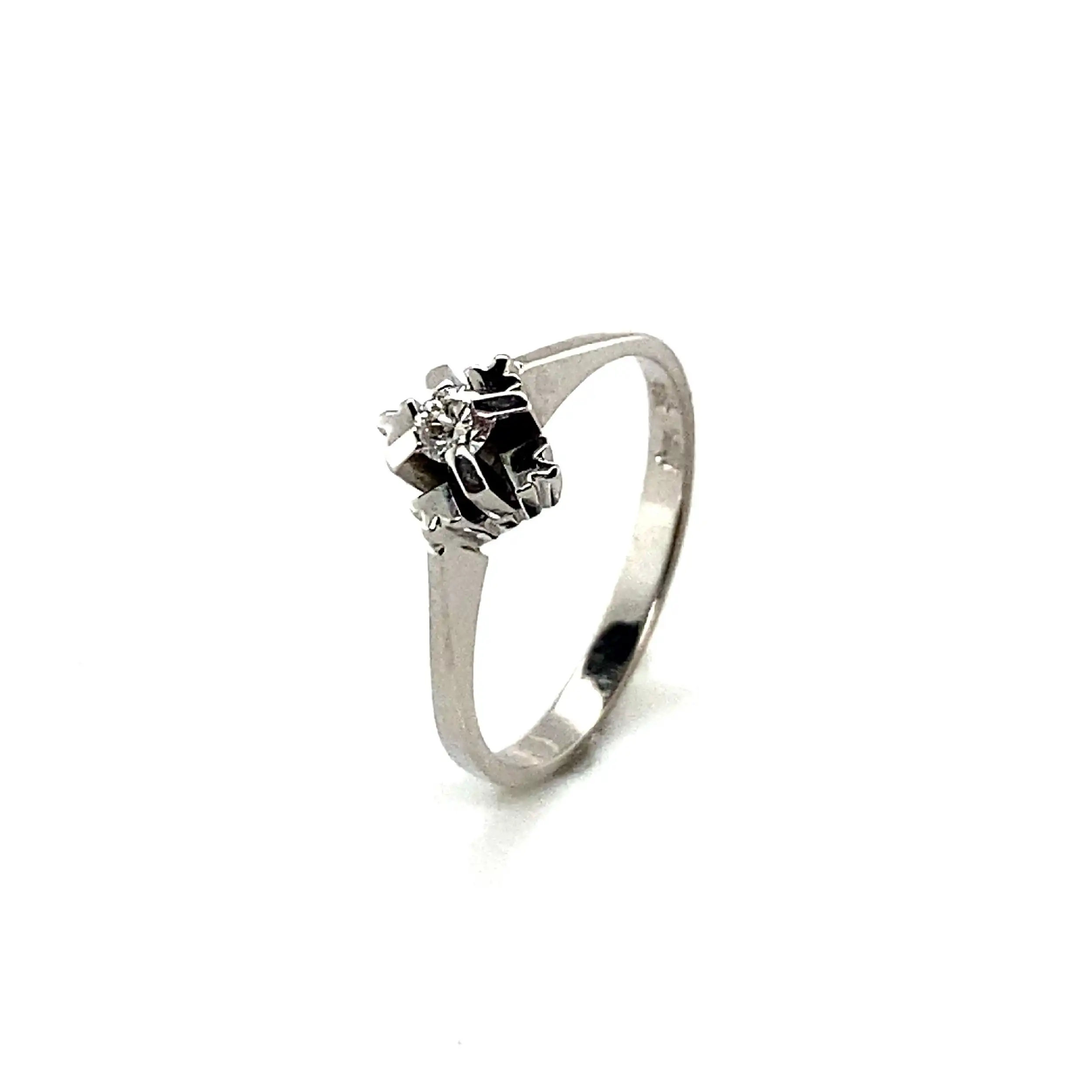 Ring Weißgold mit Brillanten