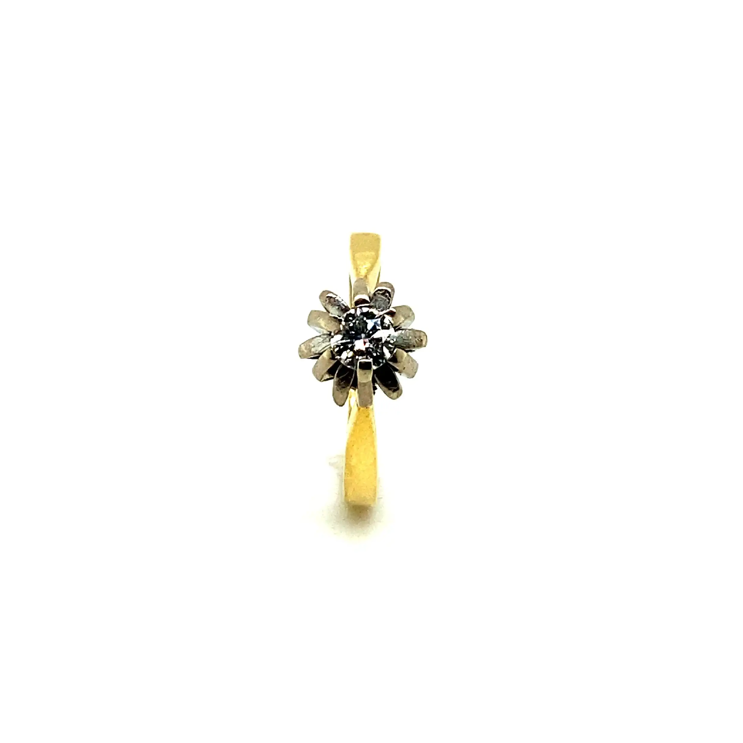Ring Gelbgold mit Brillant