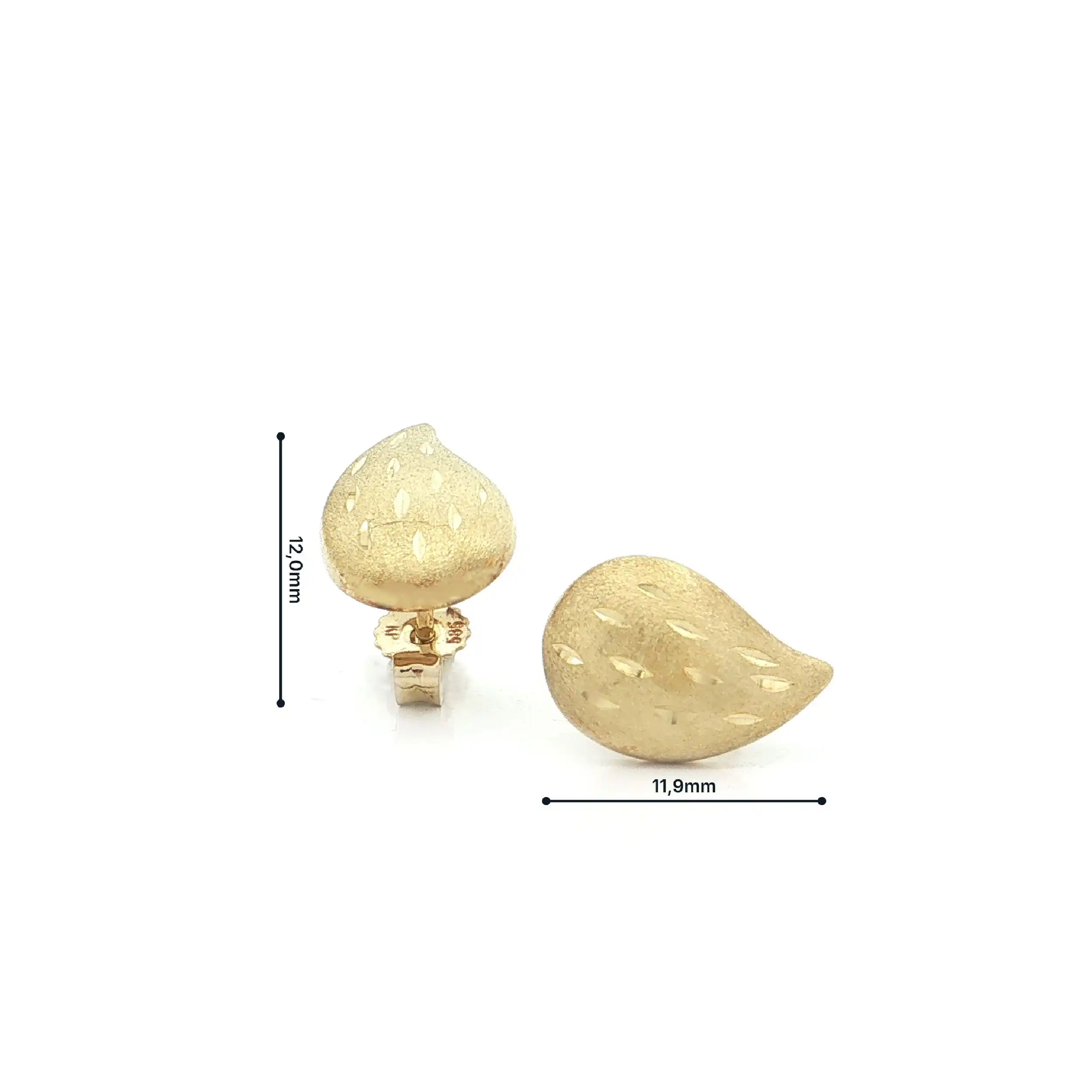 Ohrstecker Gelbgold Ohrstecker Gelbgold
