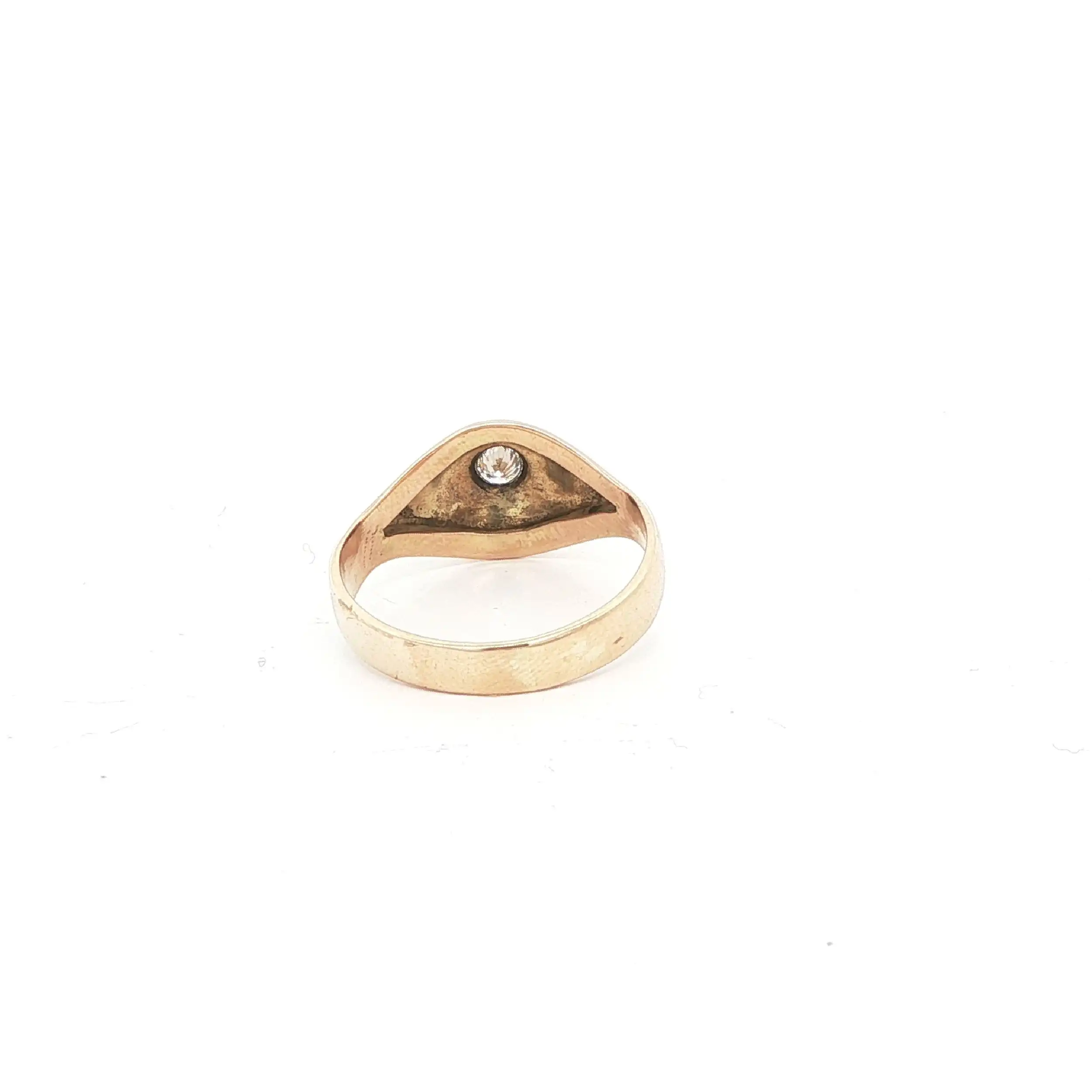 Ring Gelbgold mit Brillant Solitär Ring Gelbgold mit Brillant Solitär