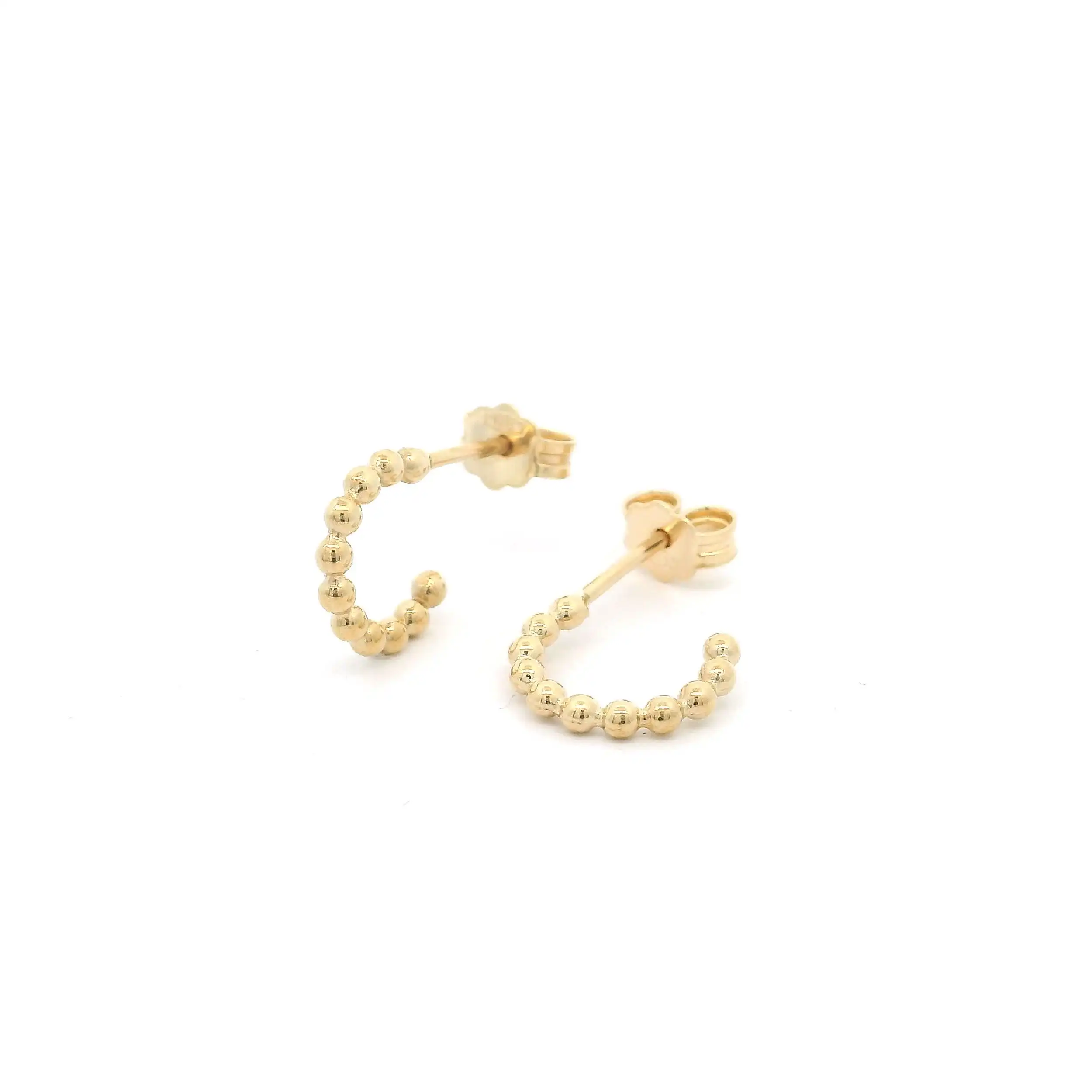 Creole Gelbgold Stecker "Kügelchen" Creole Gelbgold Stecker "Kügelchen"