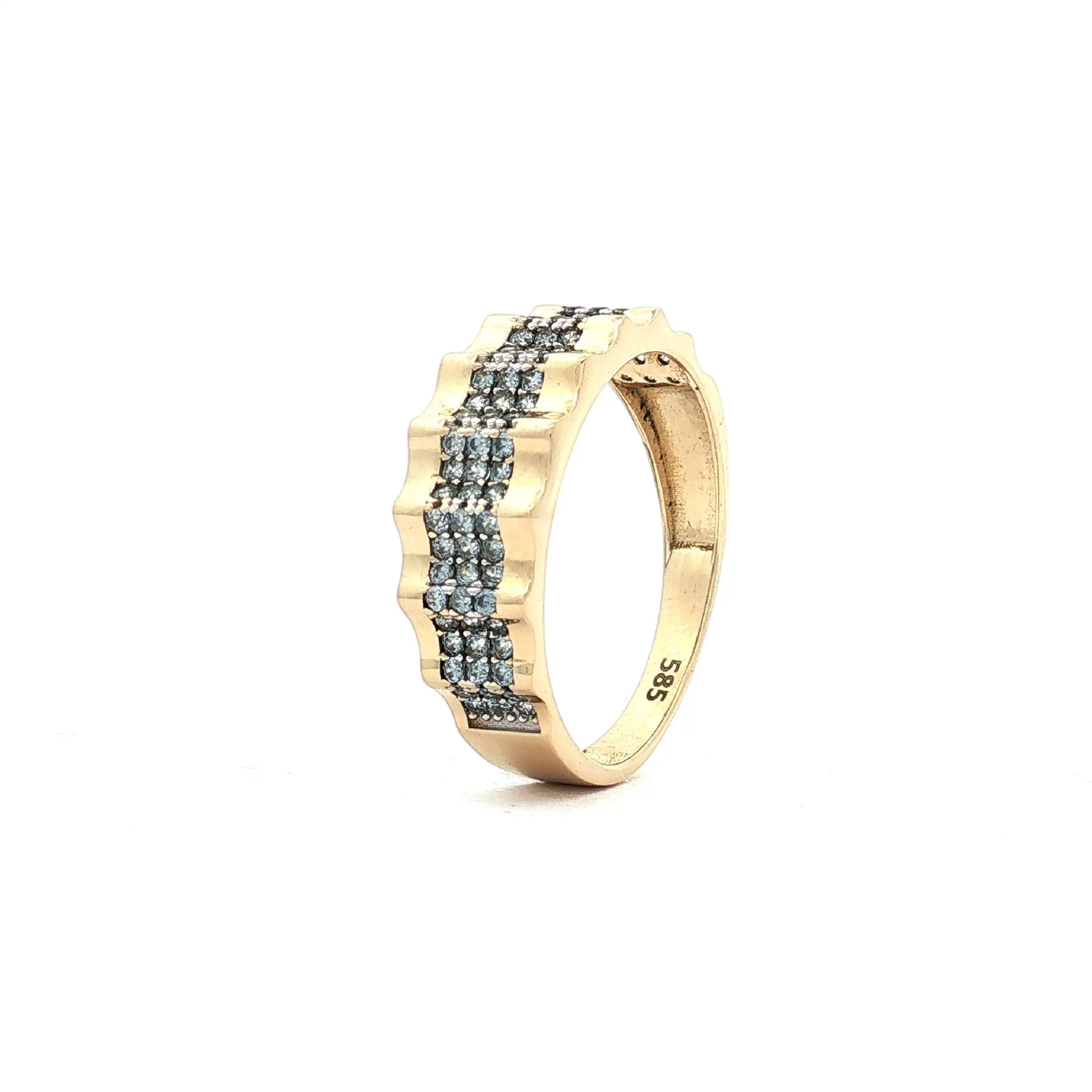 Ring Gelbgold mit Zirkonia