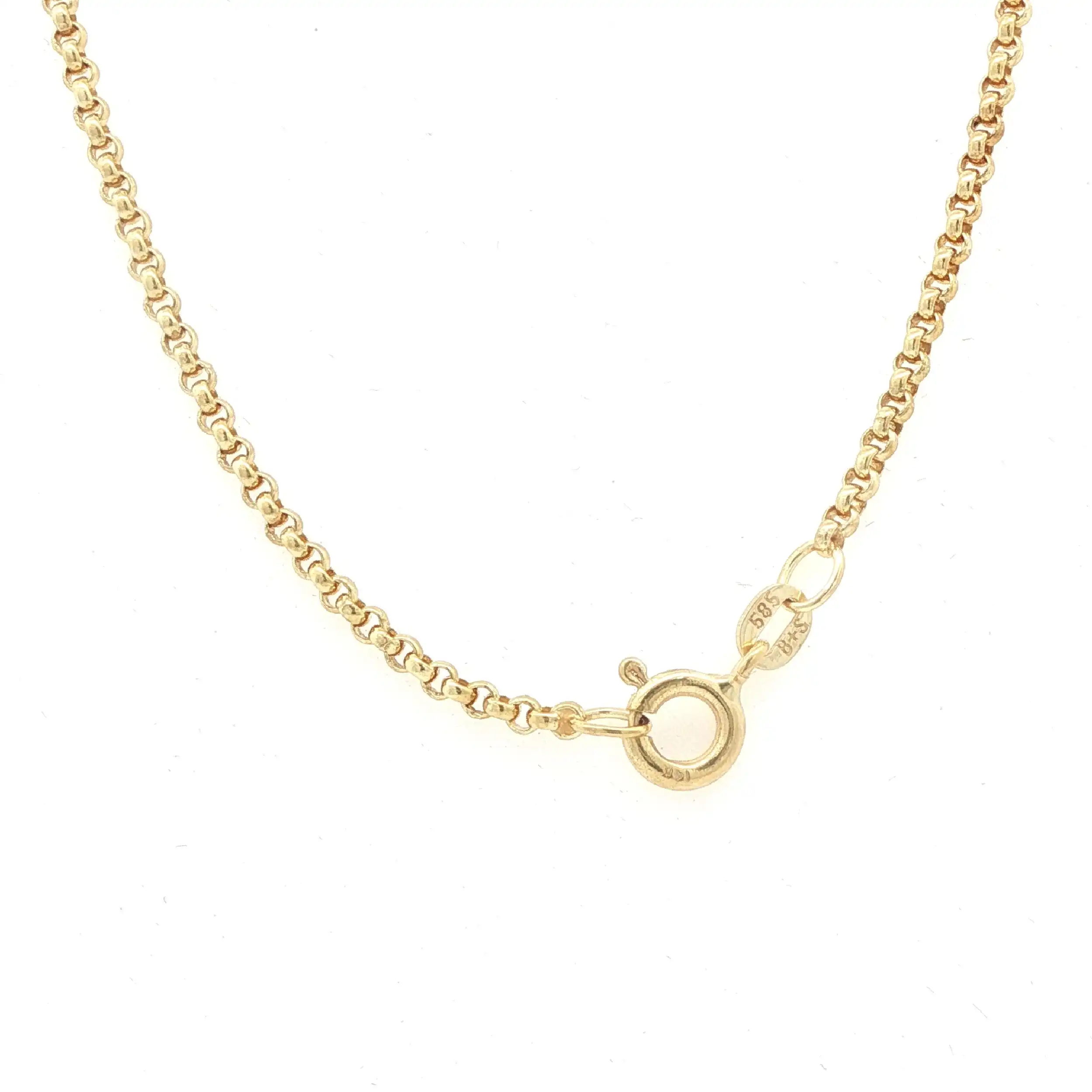 Ankerkette Gelbgold