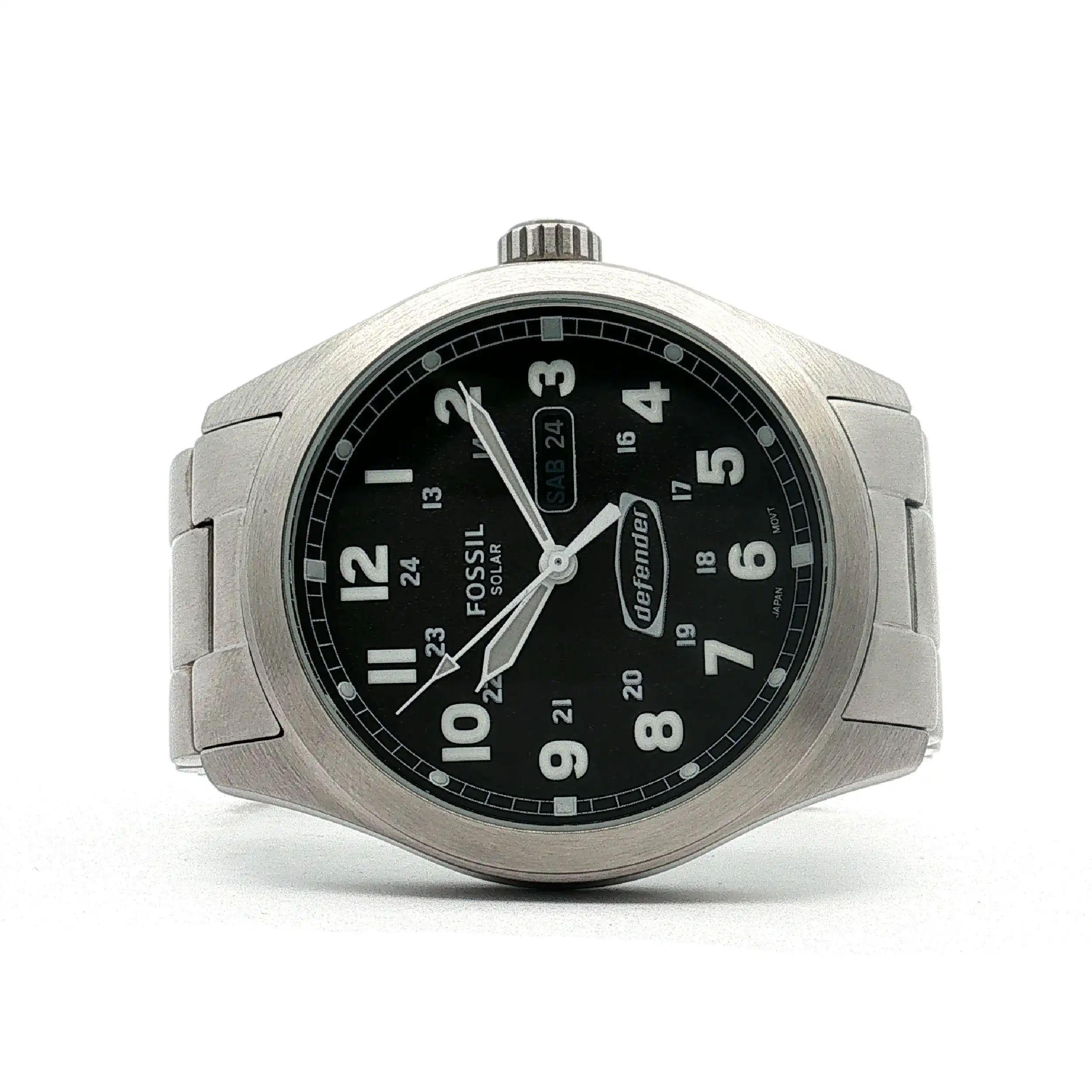 Herrenuhr Fossil Solar Quarz Defender FS5976 mit Box
