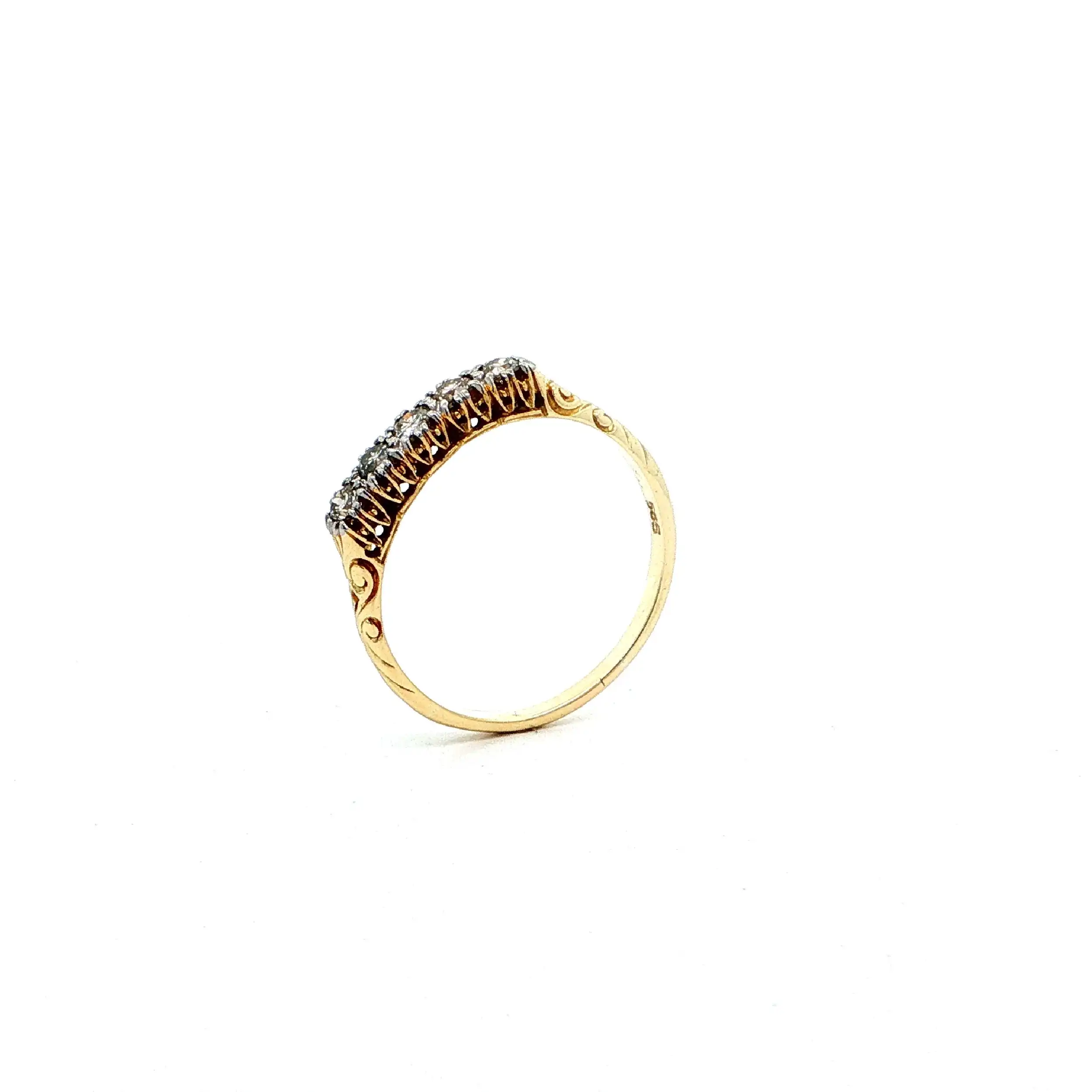 Ring Gelbgold mit Brillanten Ring Gelbgold mit Brillanten