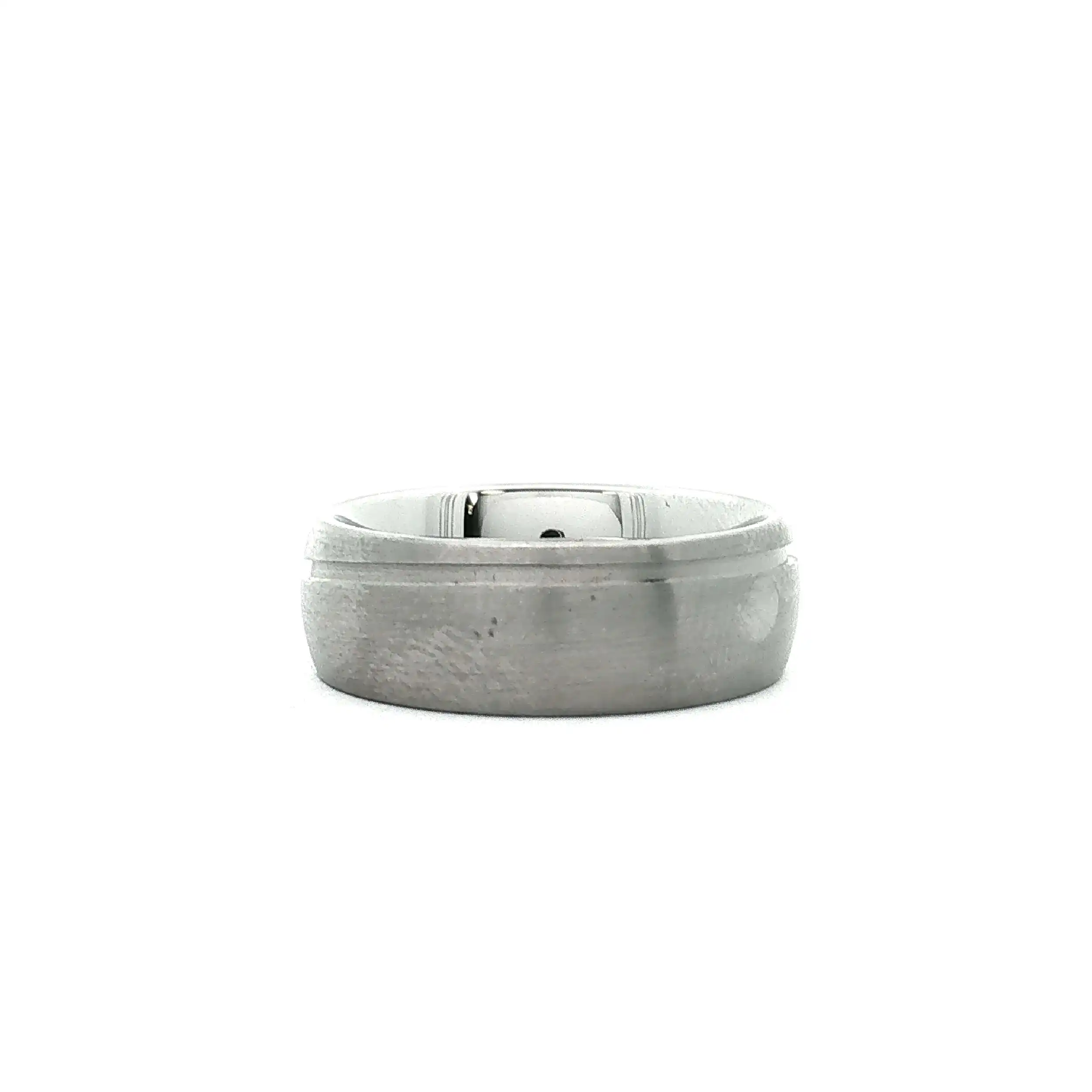 Ring Edelstahl mit Brillanten