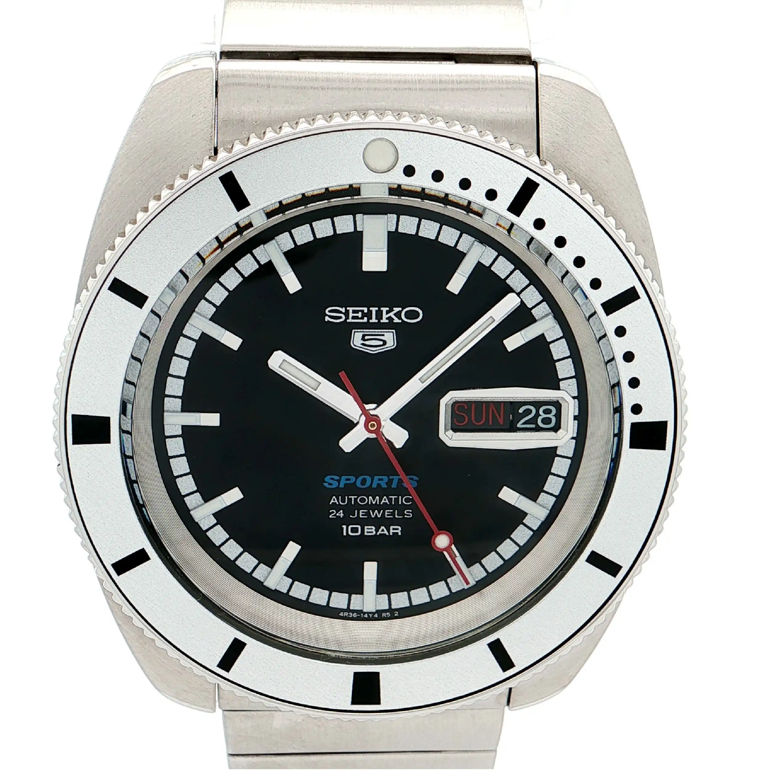 Herrenuhr Seiko Sports 5 SRPLo5K1 mit Box und Papieren