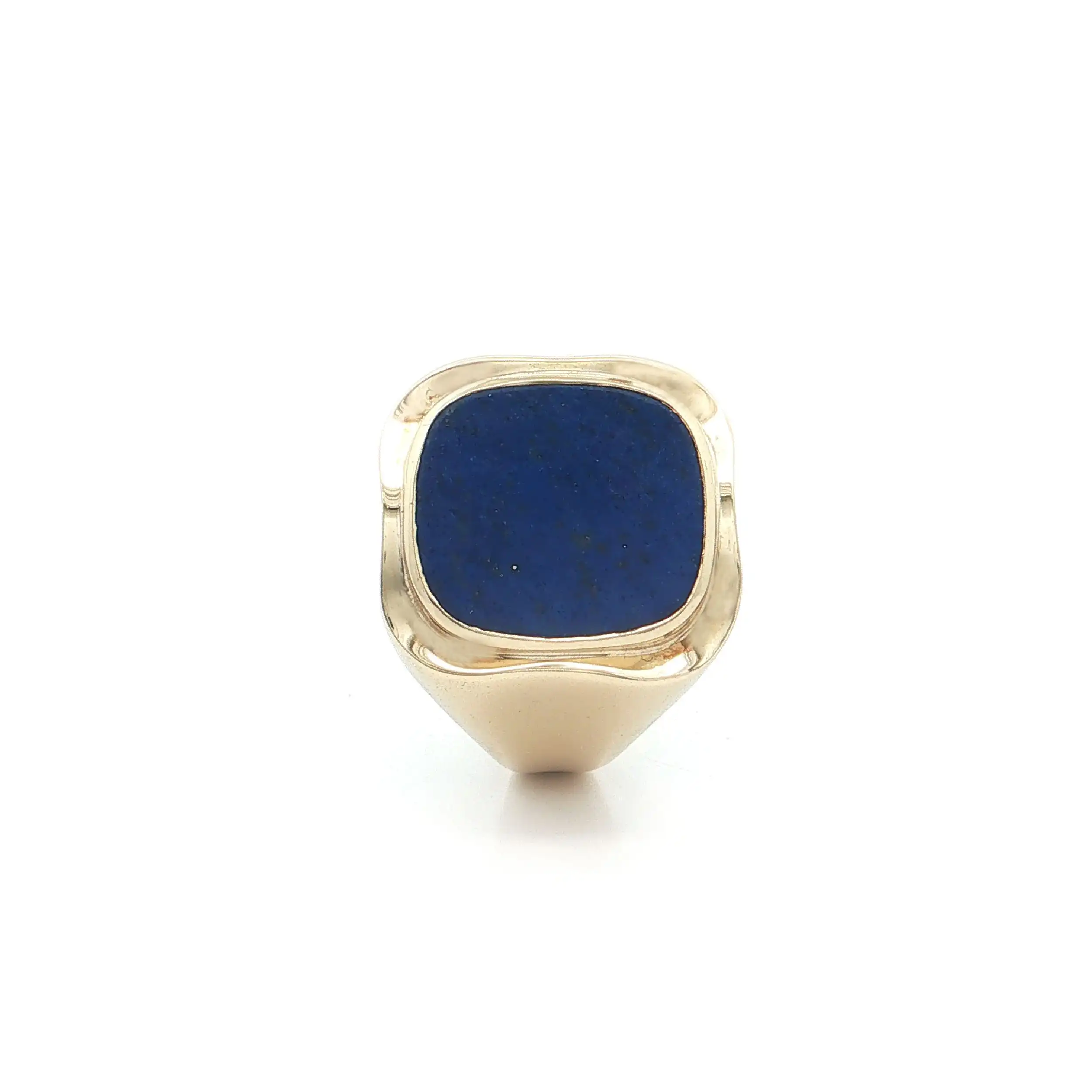 Ring Gelbgold mit Lapislazuli