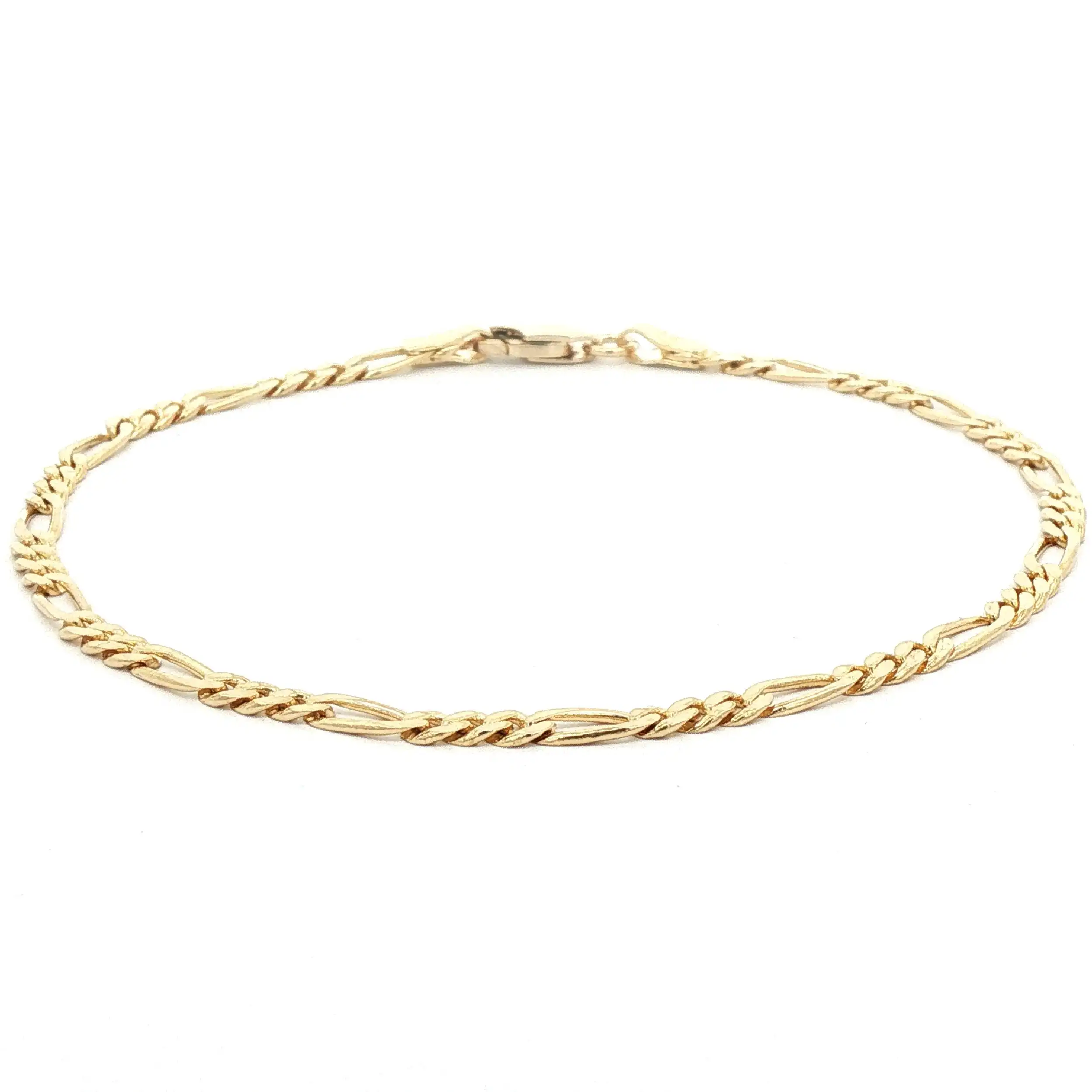 Figaropanzer Armband Gelbgold