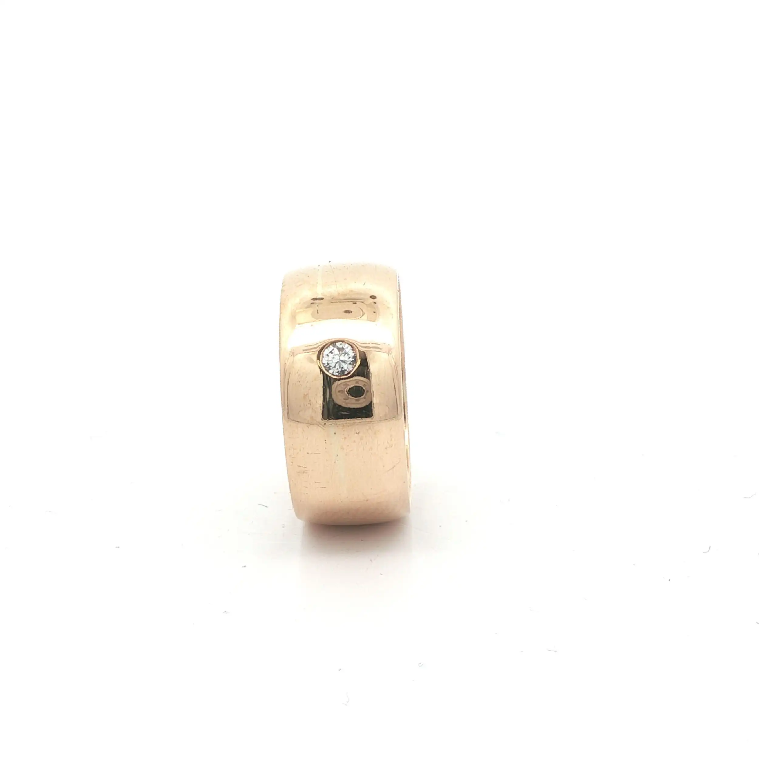 Ring Gelbgold mit Brillant