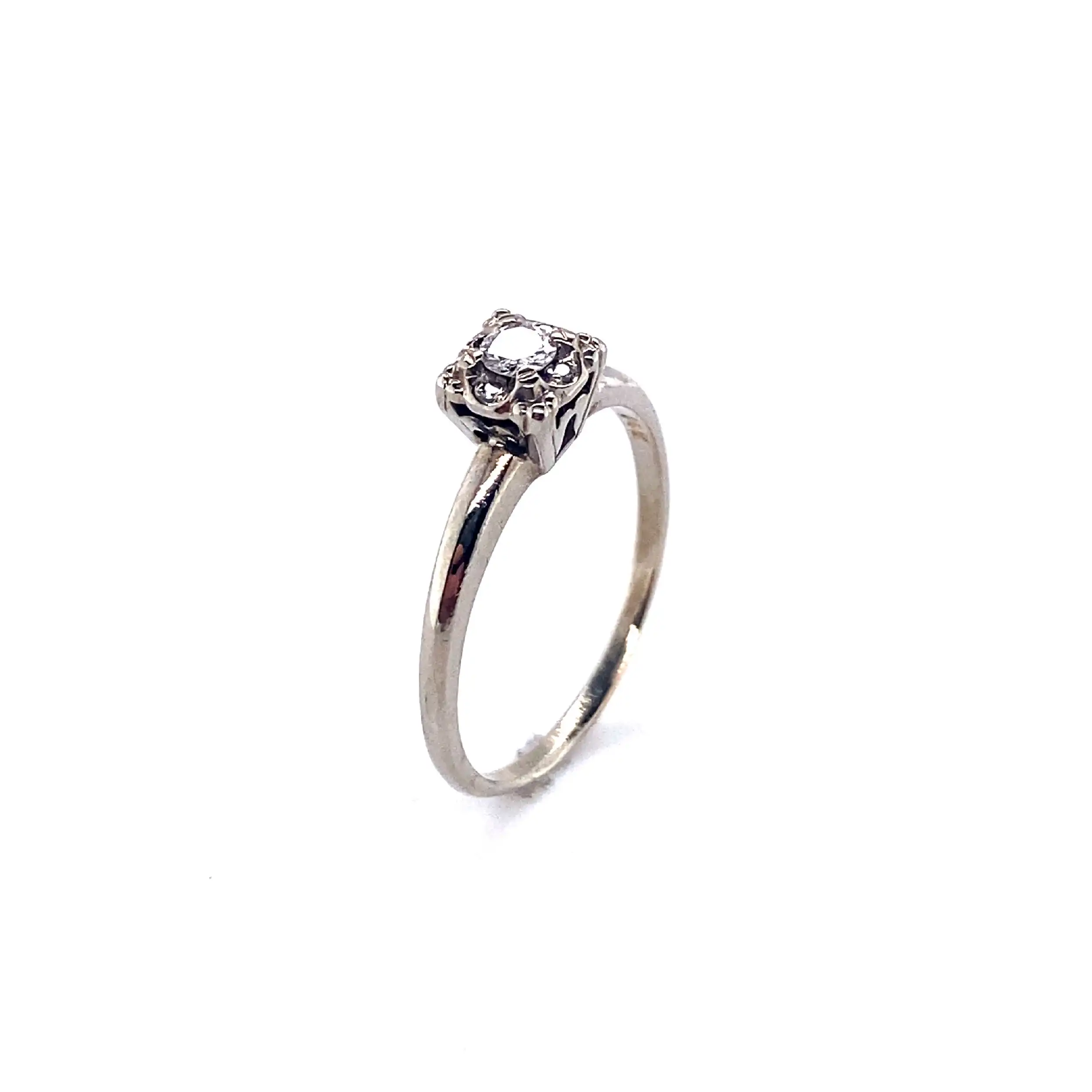 Ring Weißgold mit Brillant