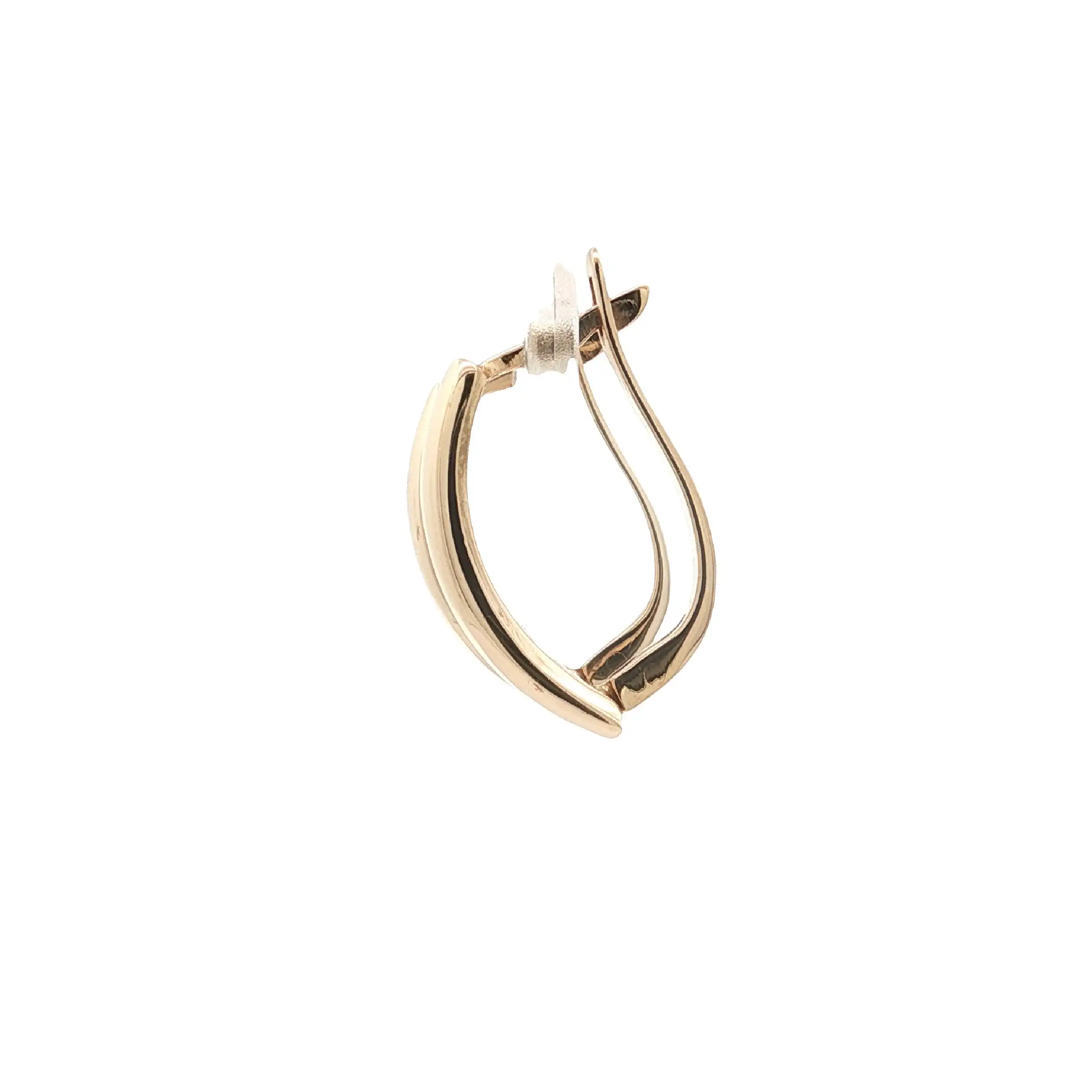Ohrringe Bicolor mit Diamanten Ohrringe Bicolor mit Diamanten