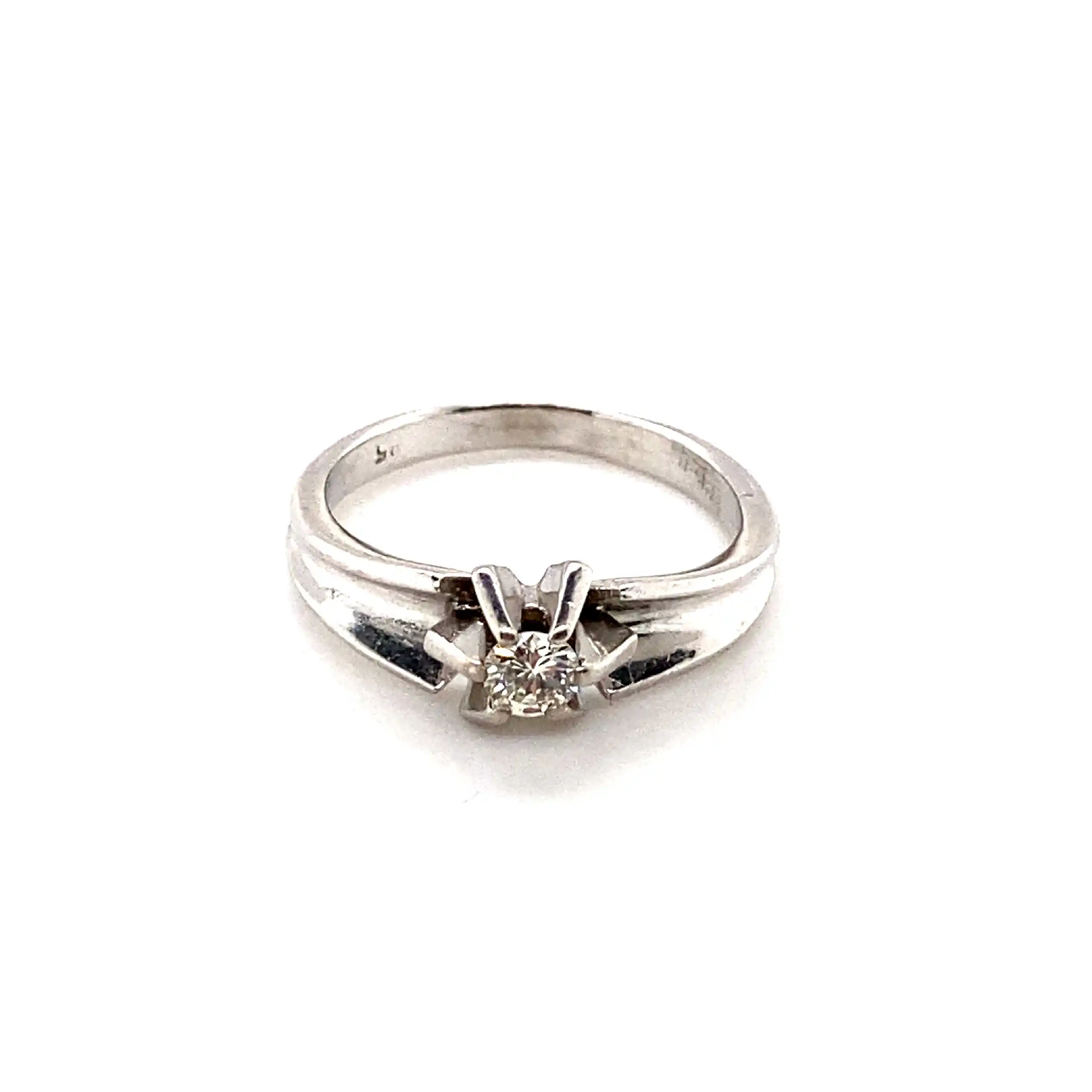 Ring Weißgold mit Brillant