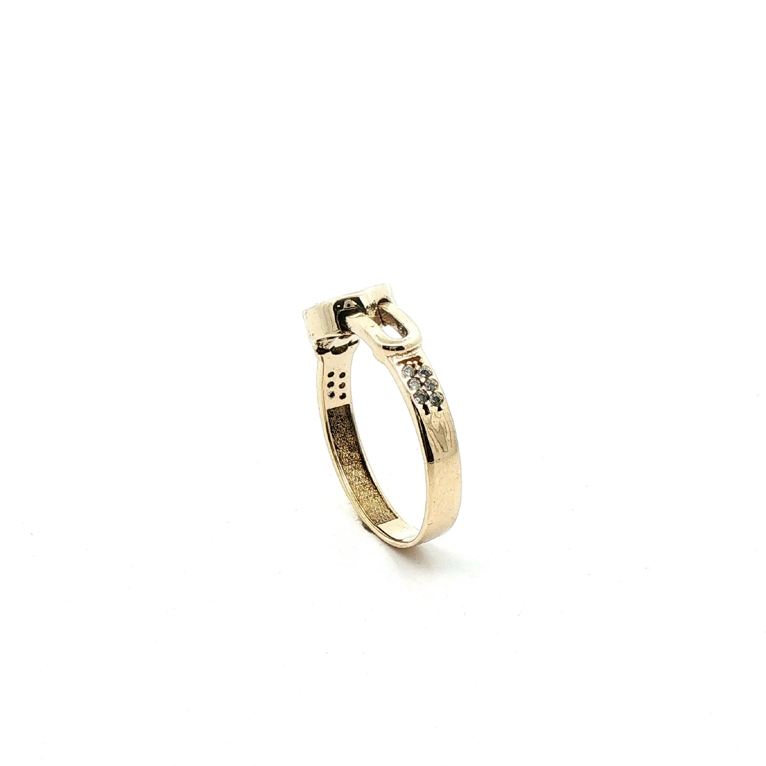 Ring Gelbgold mit Zirkonia