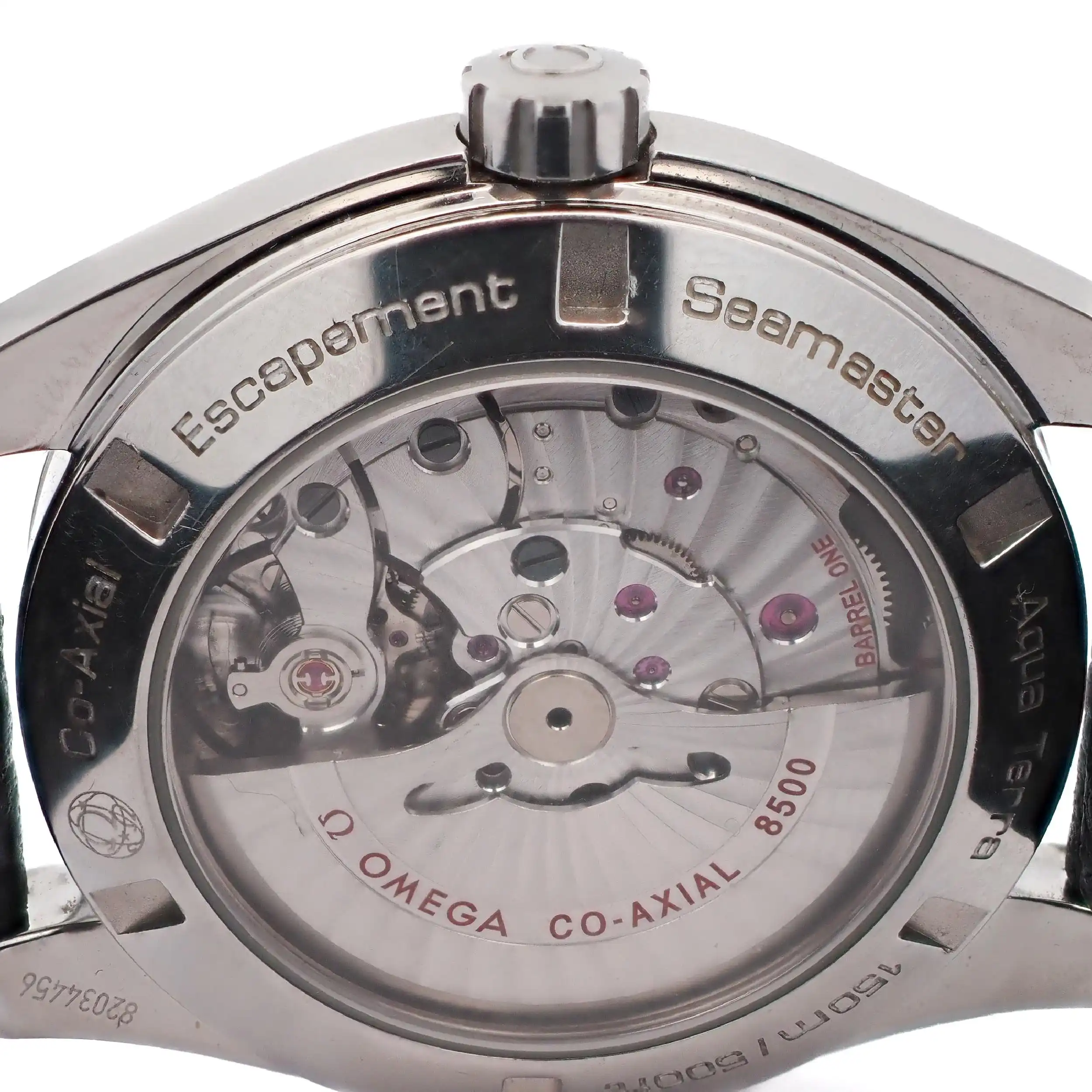 Herrenuhr Omega Seamaster Aqua Terra Co Axial an Lederband Herrenuhr Omega Seamaster Aqua Terra Co Axial an Lederband