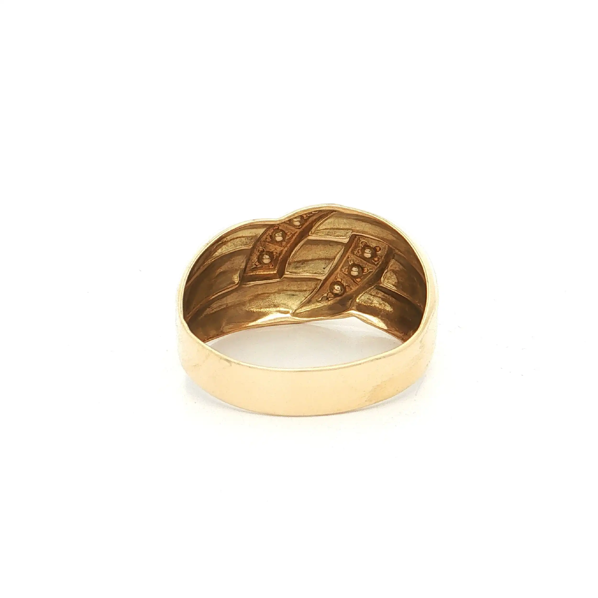 Ring Gelbgold mit Diamanten Ring Gelbgold mit Diamanten