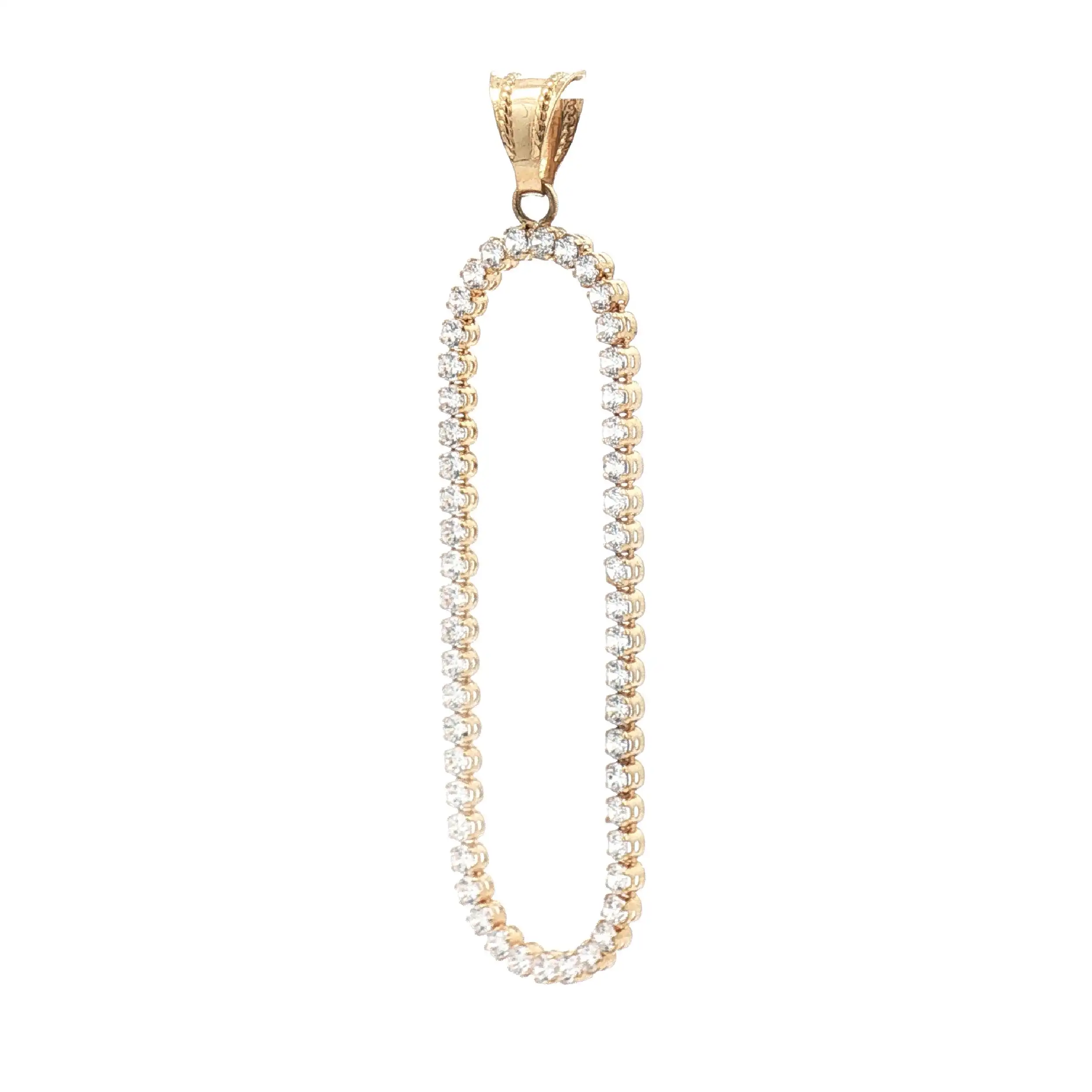 Anhänger Gelbgold mit Zirkonia Anhänger Gelbgold mit Zirkonia