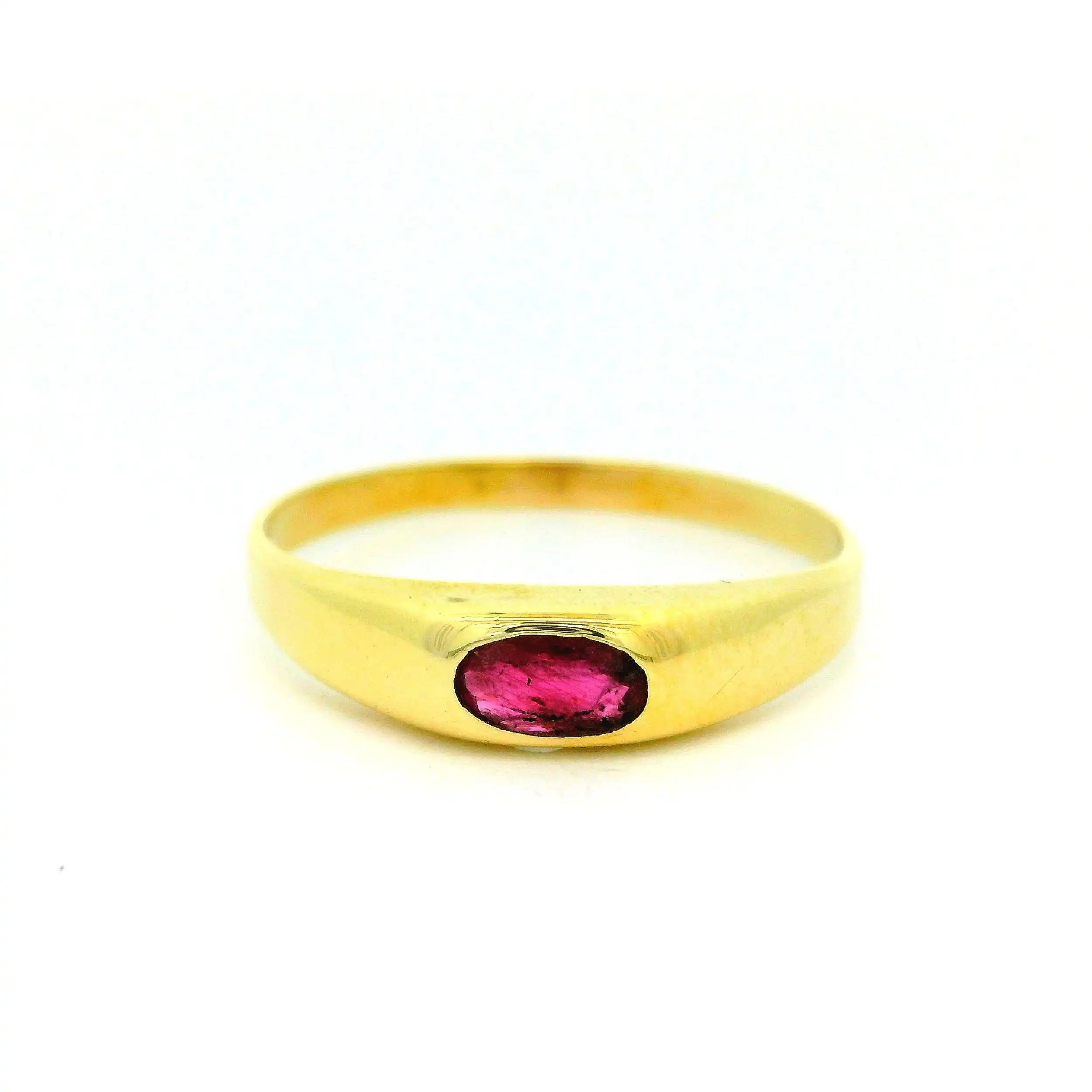 Ring Gelbgold mit Rubin