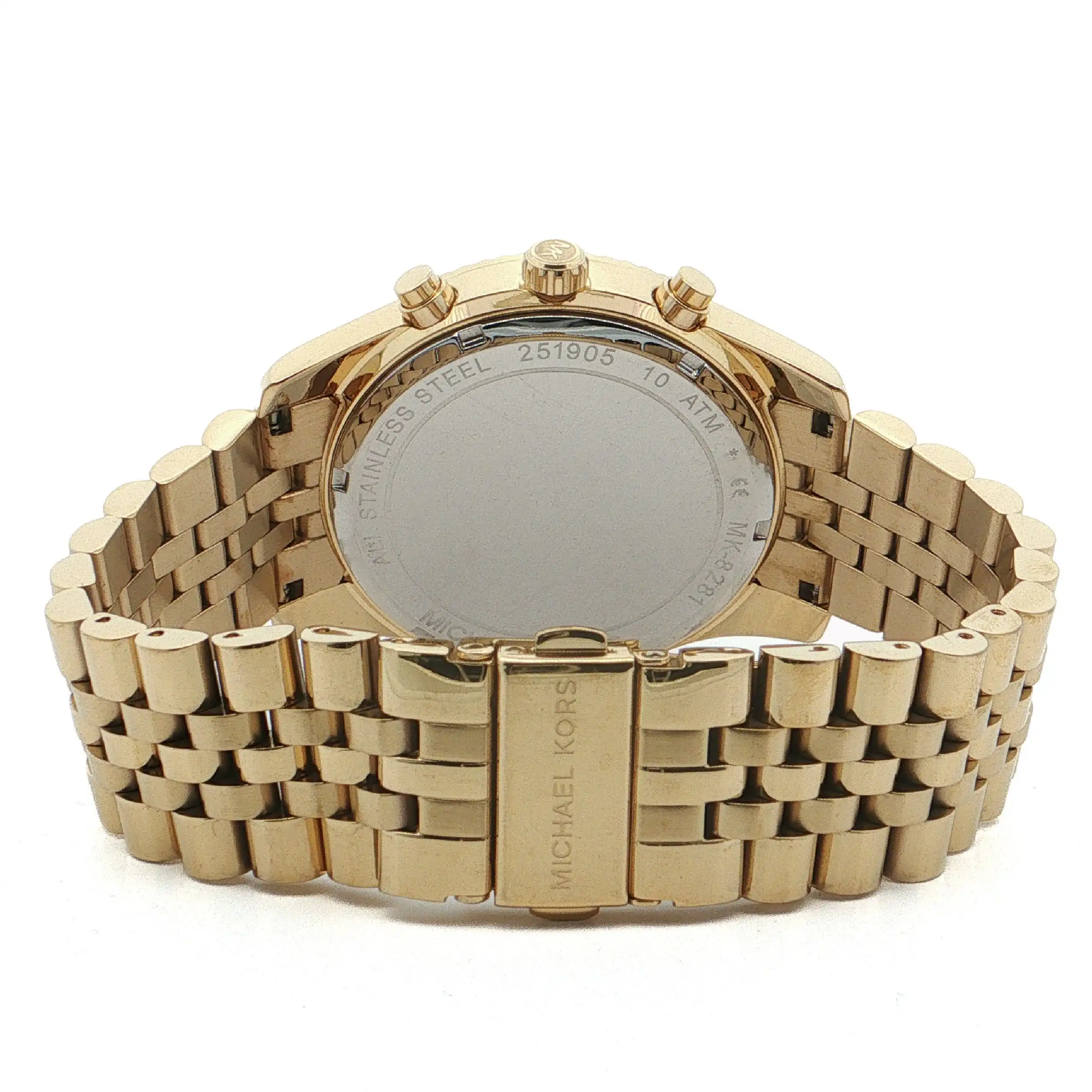 Herrenuhr Michael Kors vergoldet - MK8281