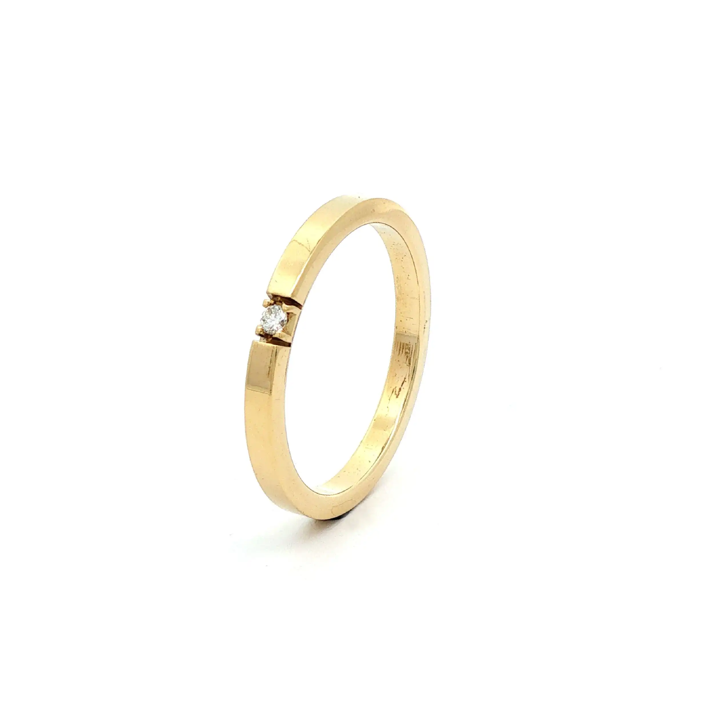 Ring Gelbgold mit Brillanten