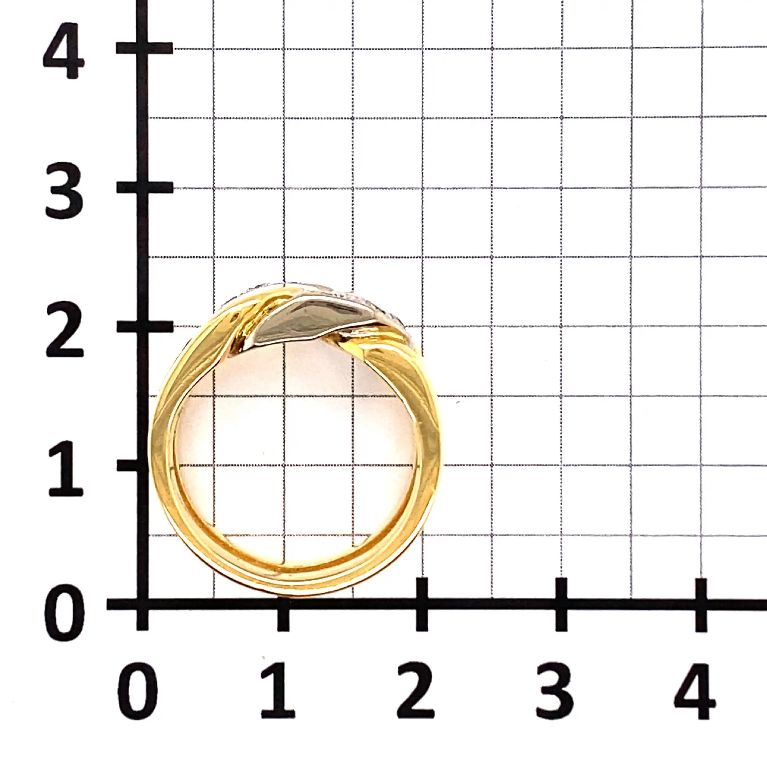 Ring Bicolor mit Brillanten Ring Bicolor mit Brillanten