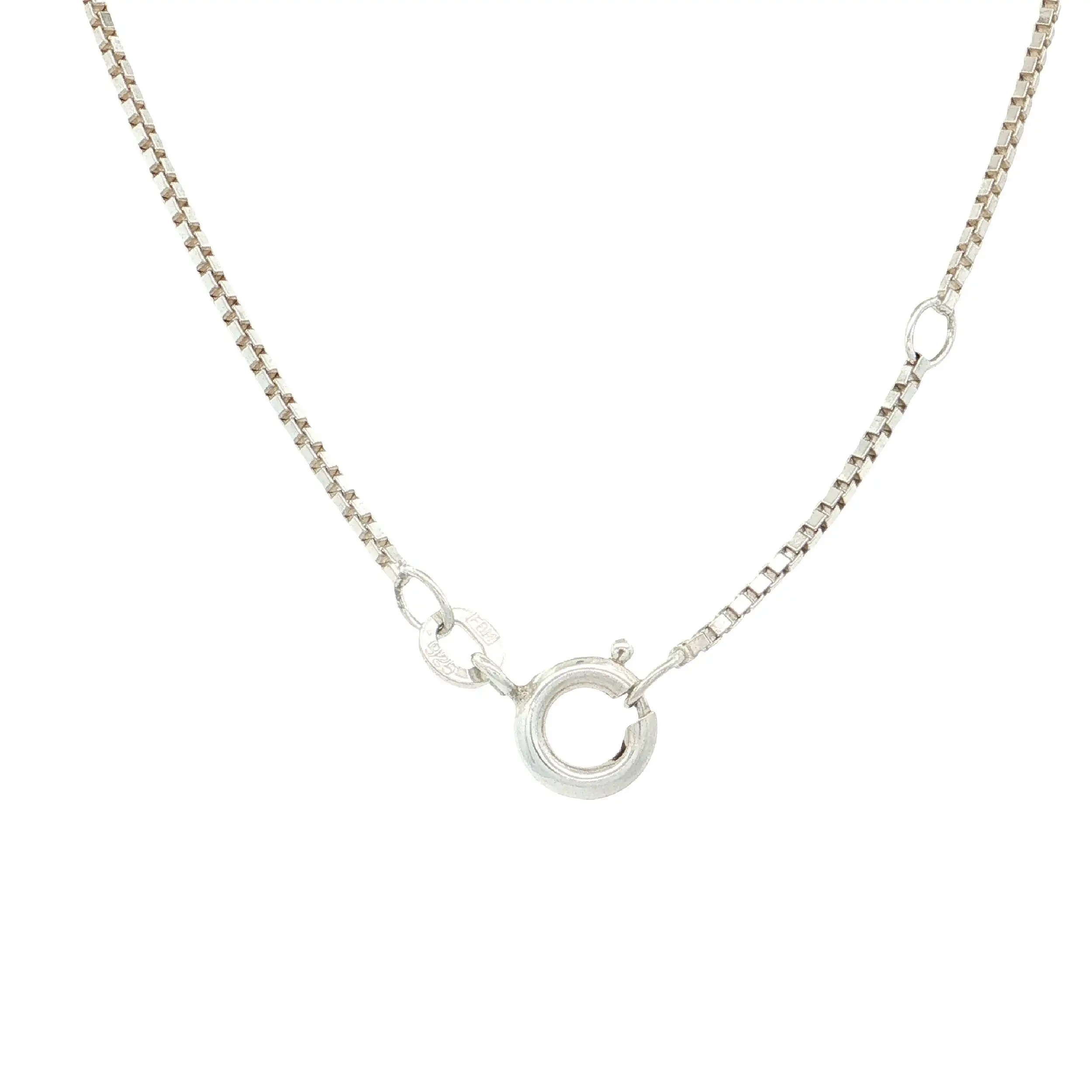 Venezianerkette Silber mit Tahitiperlen