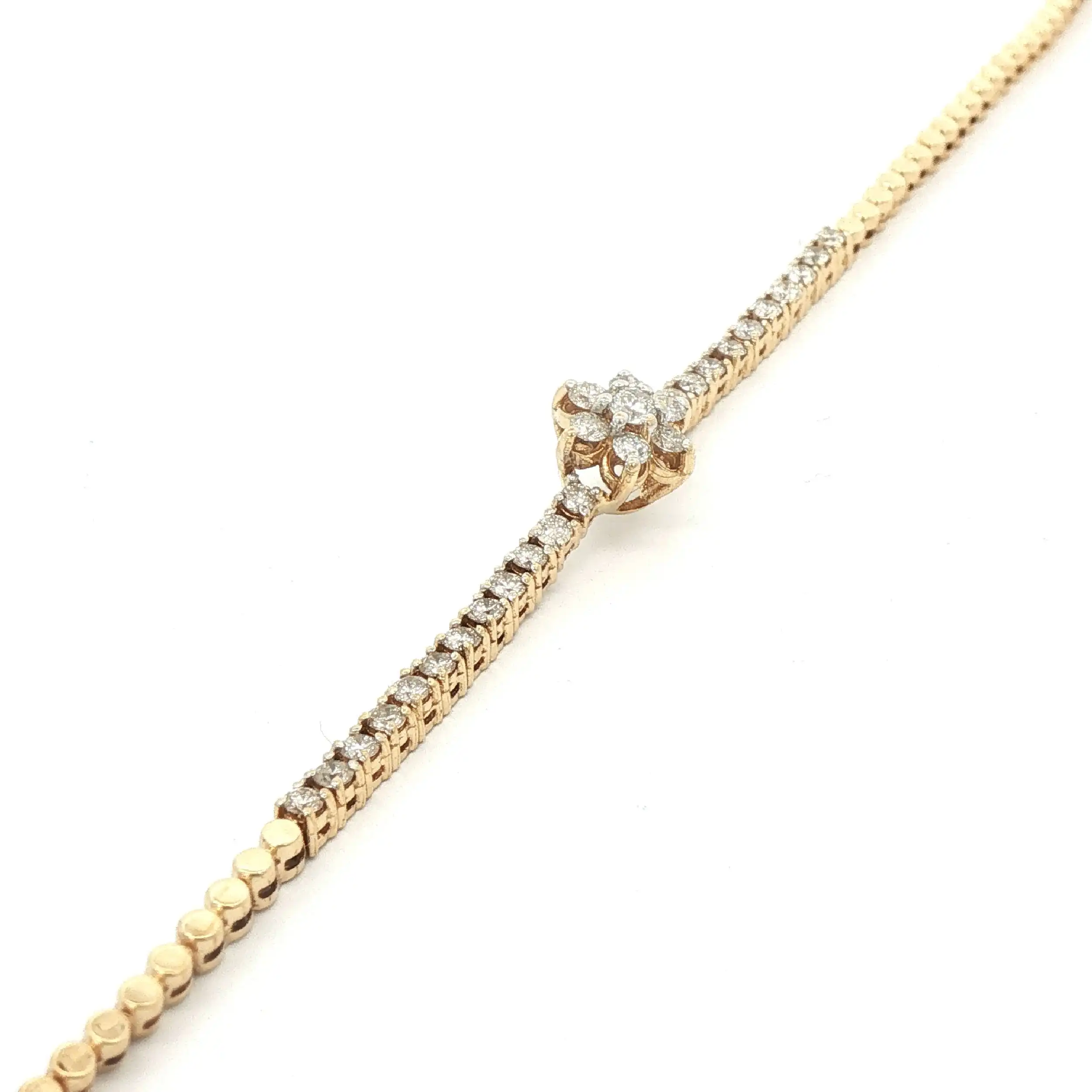 Armband Gelbgold mit Brillanten Armband Gelbgold mit Brillanten