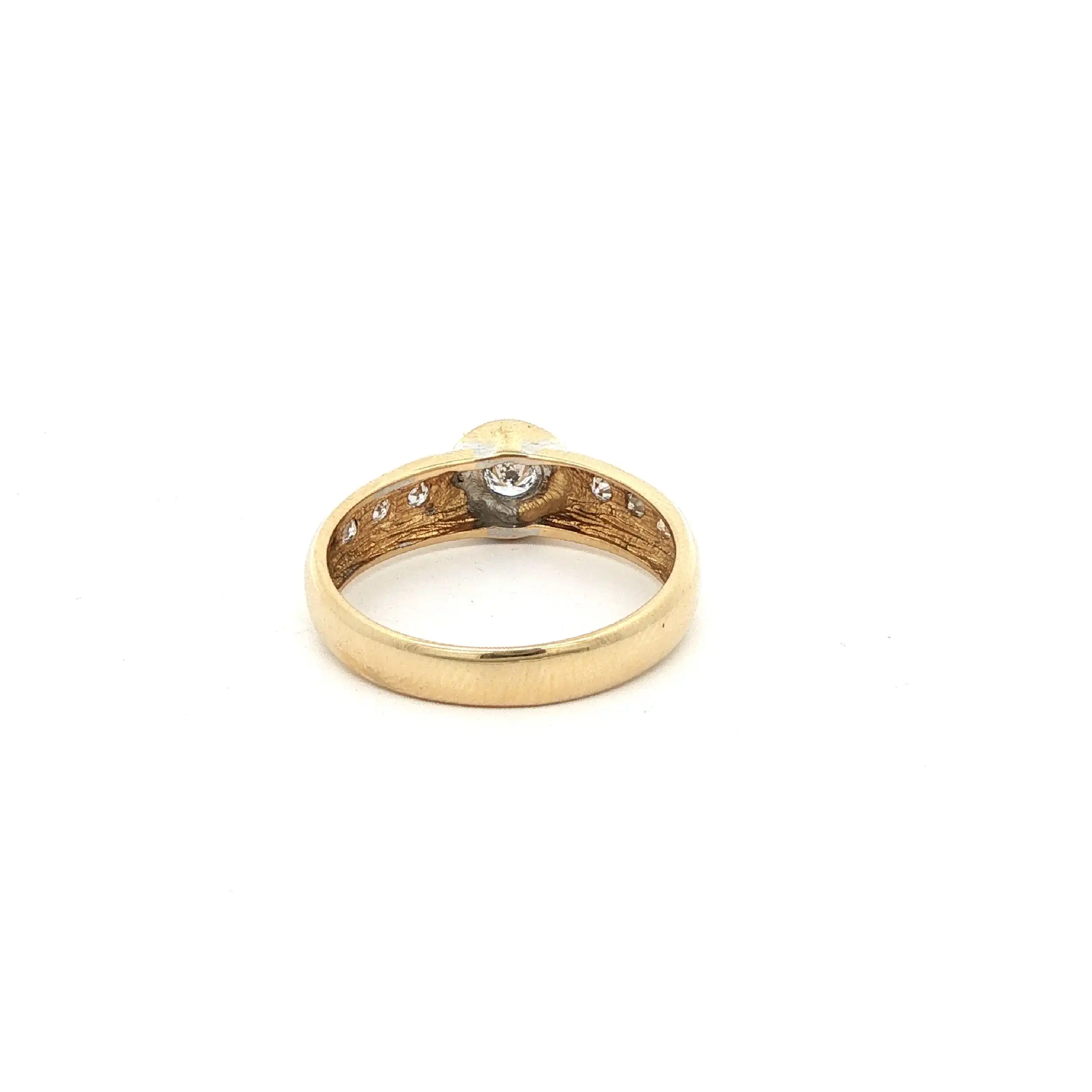 Ring Gelbgold mit Brillanten Ring Gelbgold mit Brillanten