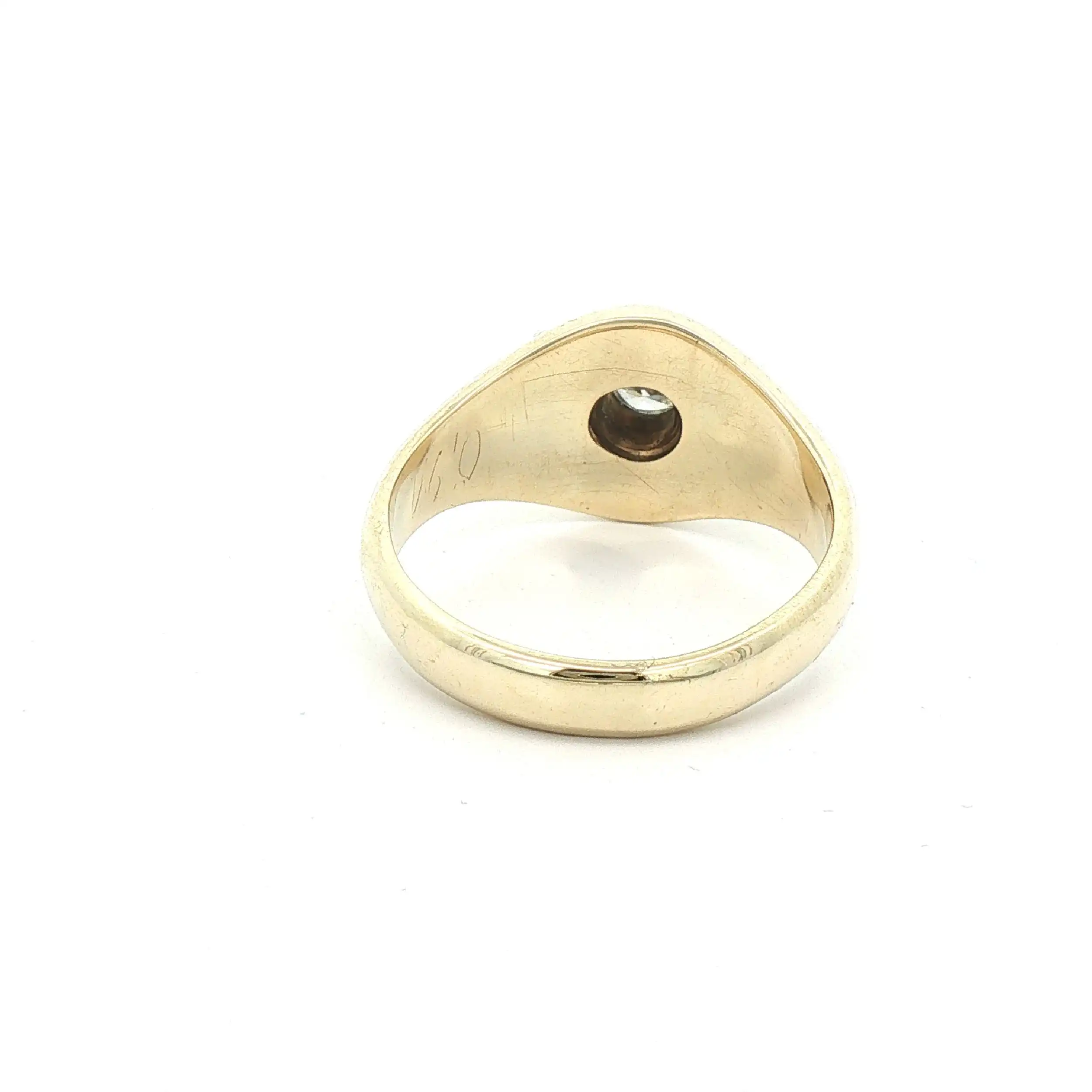 Ring Bicolor mit Brillant
