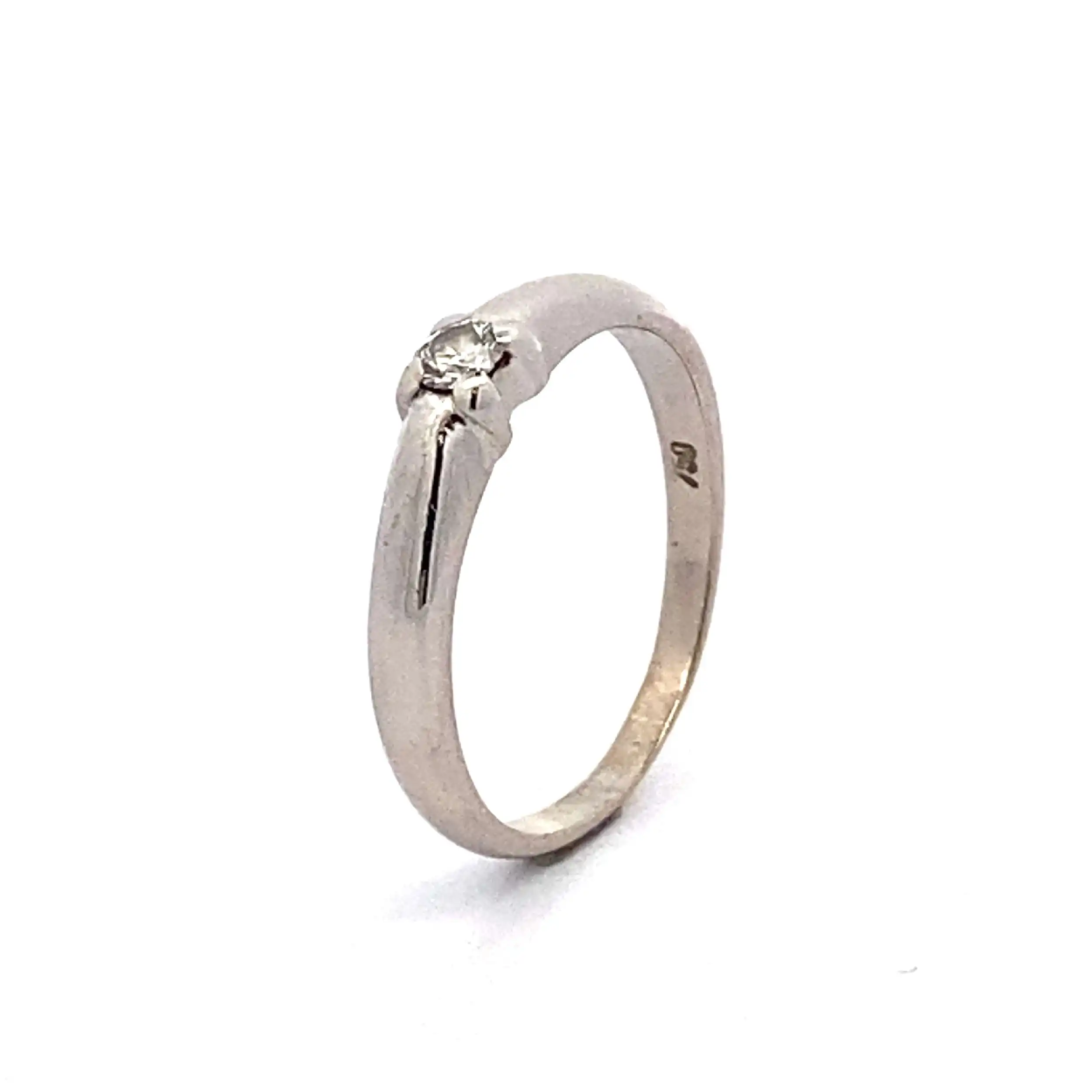 Ring Weißgold mit Brillant
