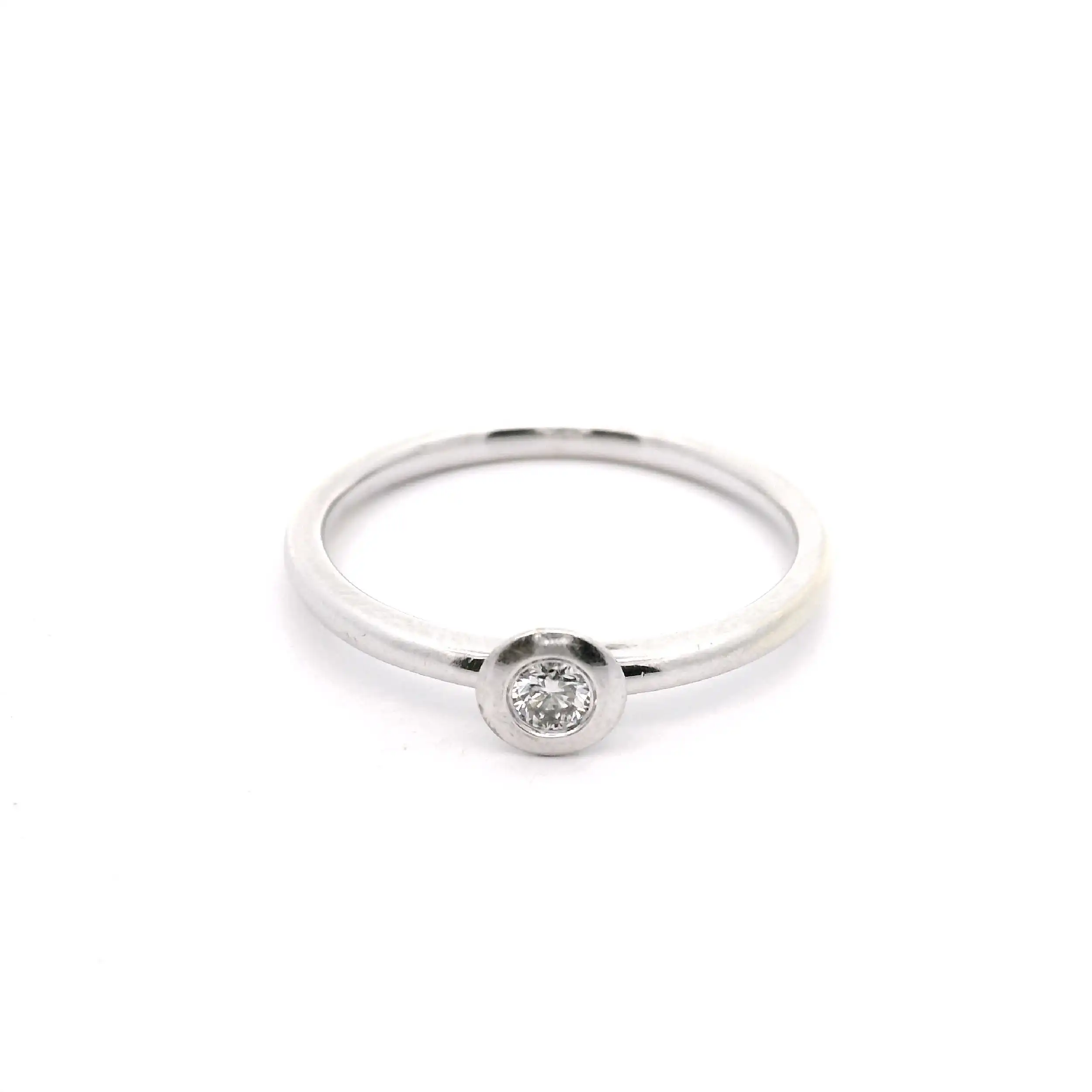 Ring Weißgold mit Brillant