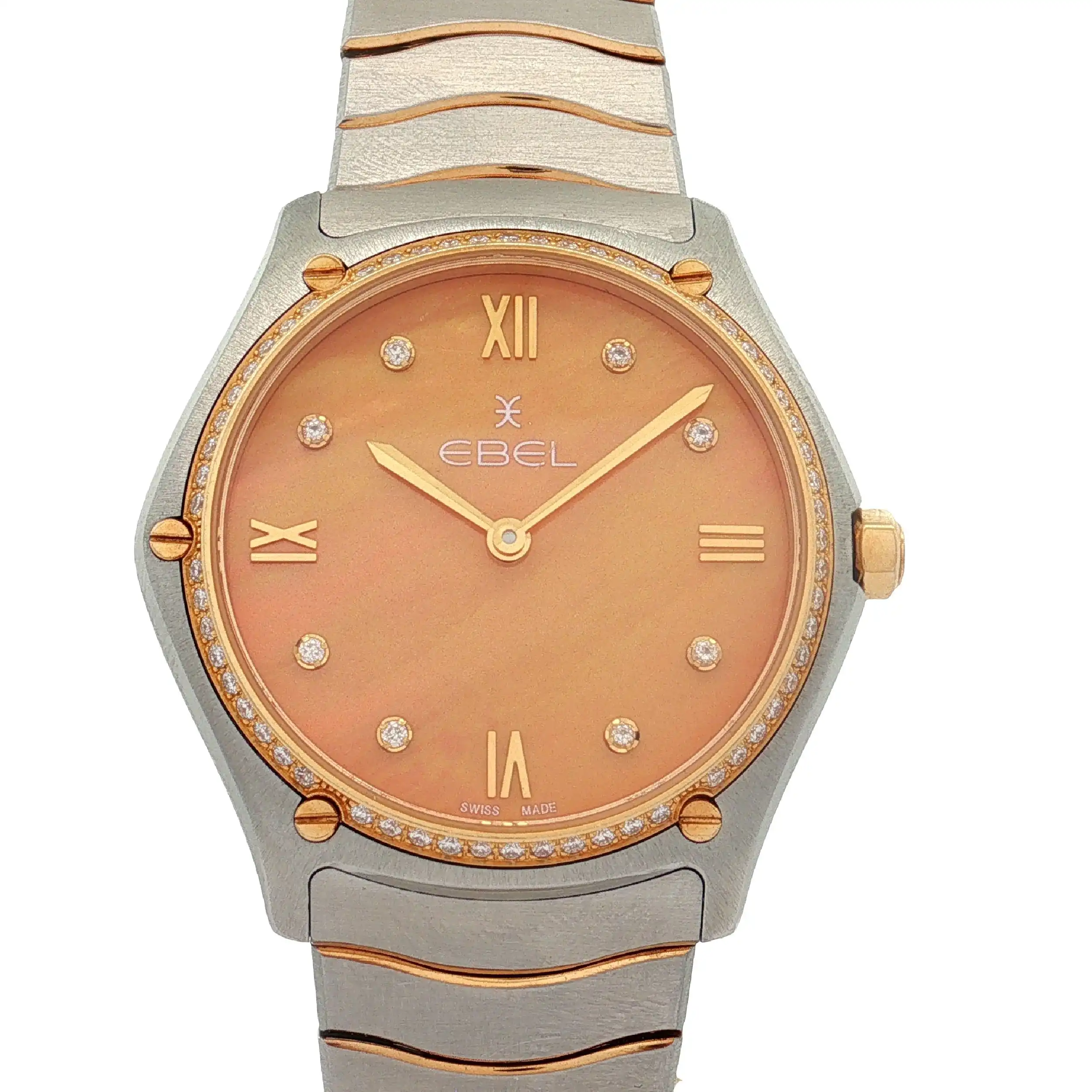 Damenuhr Ebel Sport Classic grande Perlmutt Brillant ZB Damenuhr Ebel Sport Classic grande Perlmutt Brillant ZB