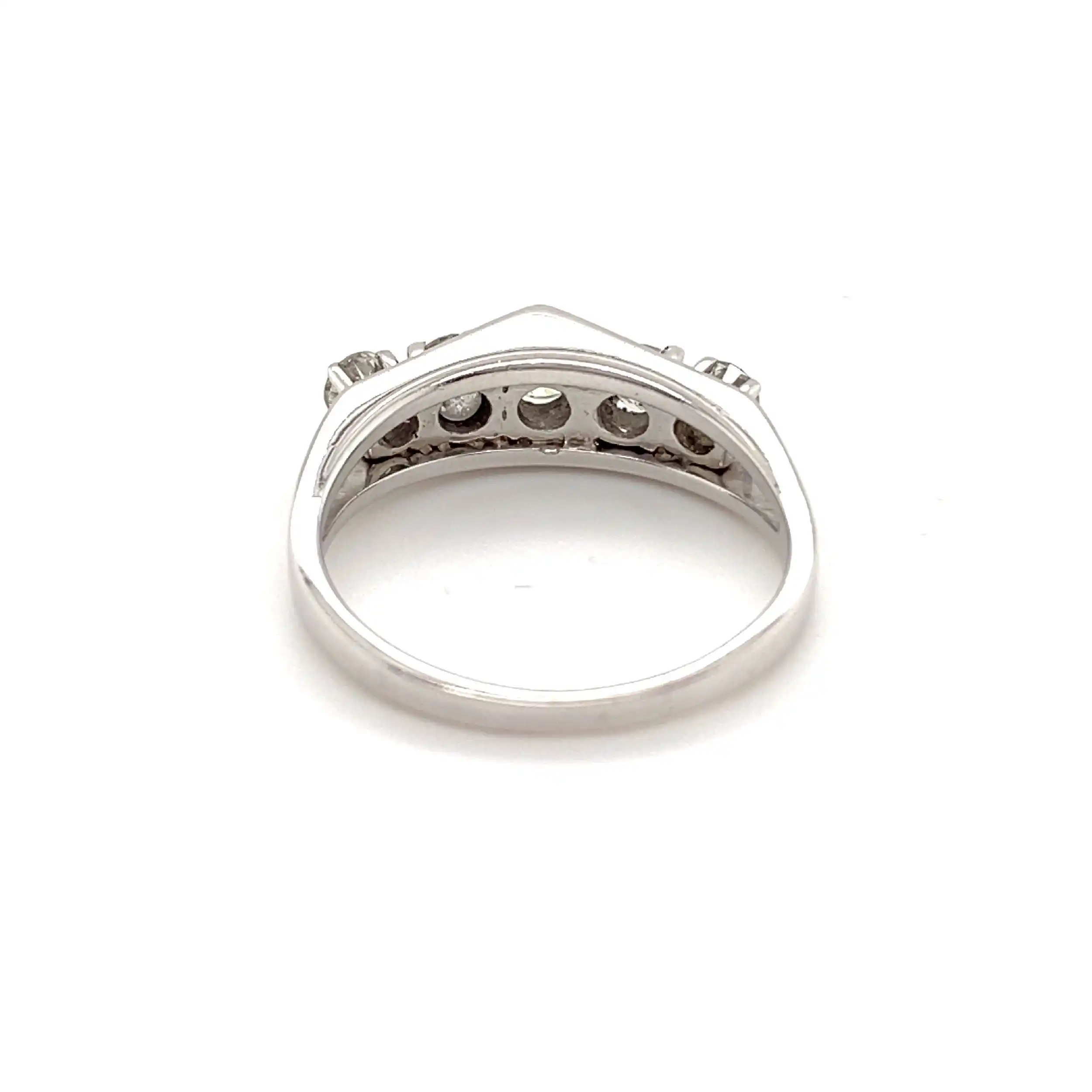 Ring Weißgold mit Brillanten Ring Weißgold mit Brillanten