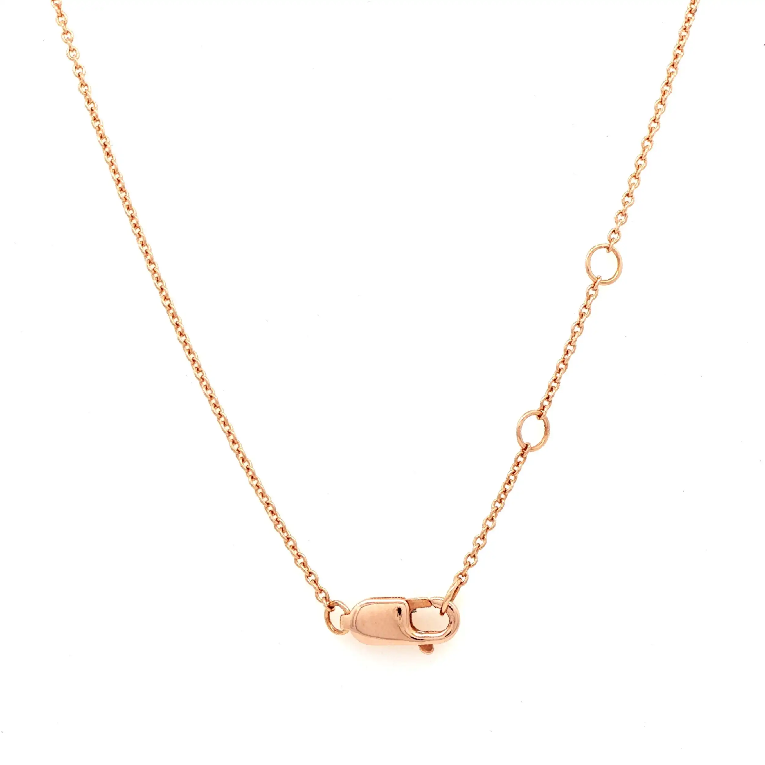 Ankercollier Roségold "Herz" mit Brillanten Ankercollier Roségold "Herz" mit Brillanten