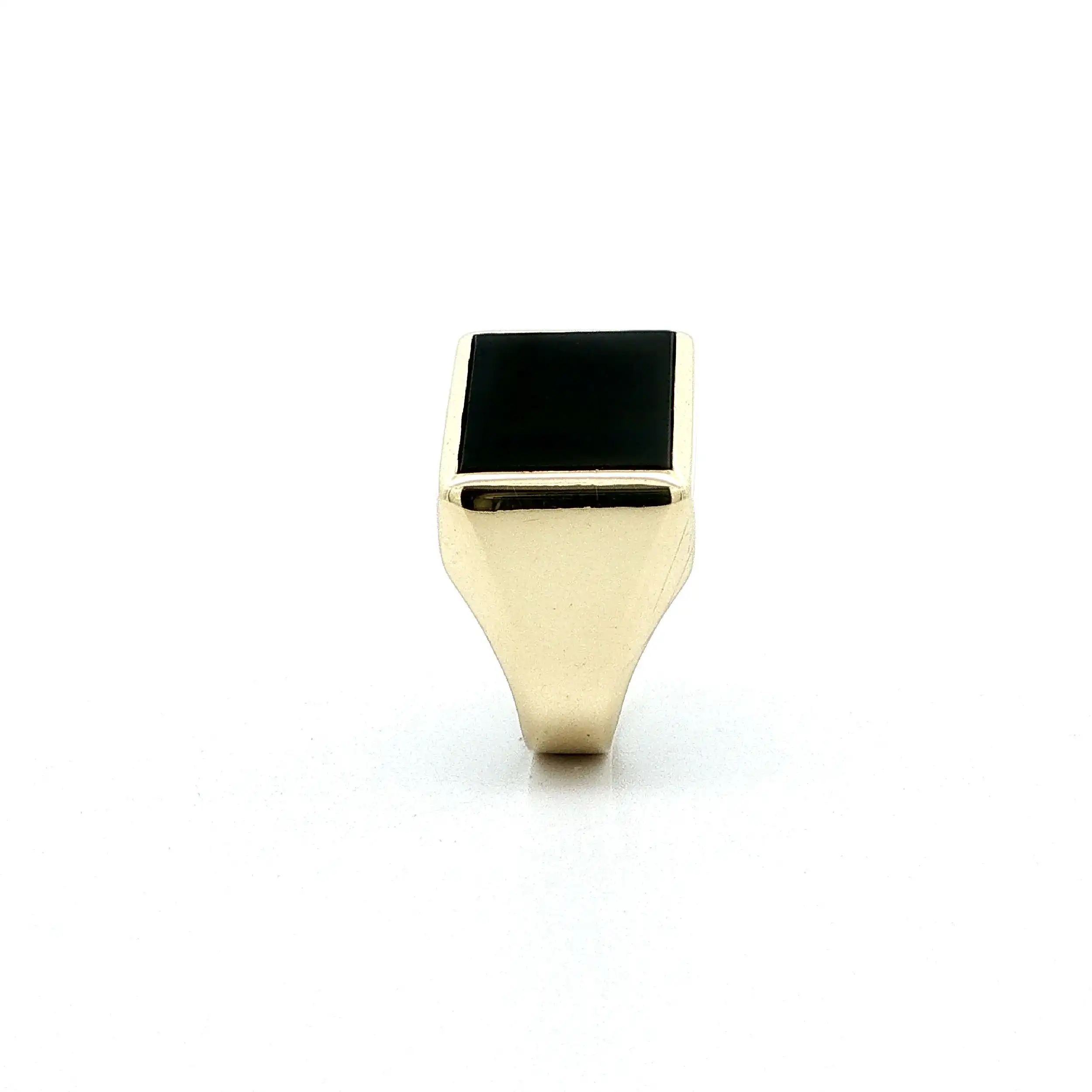 Ring Gelbgold mit Onyx