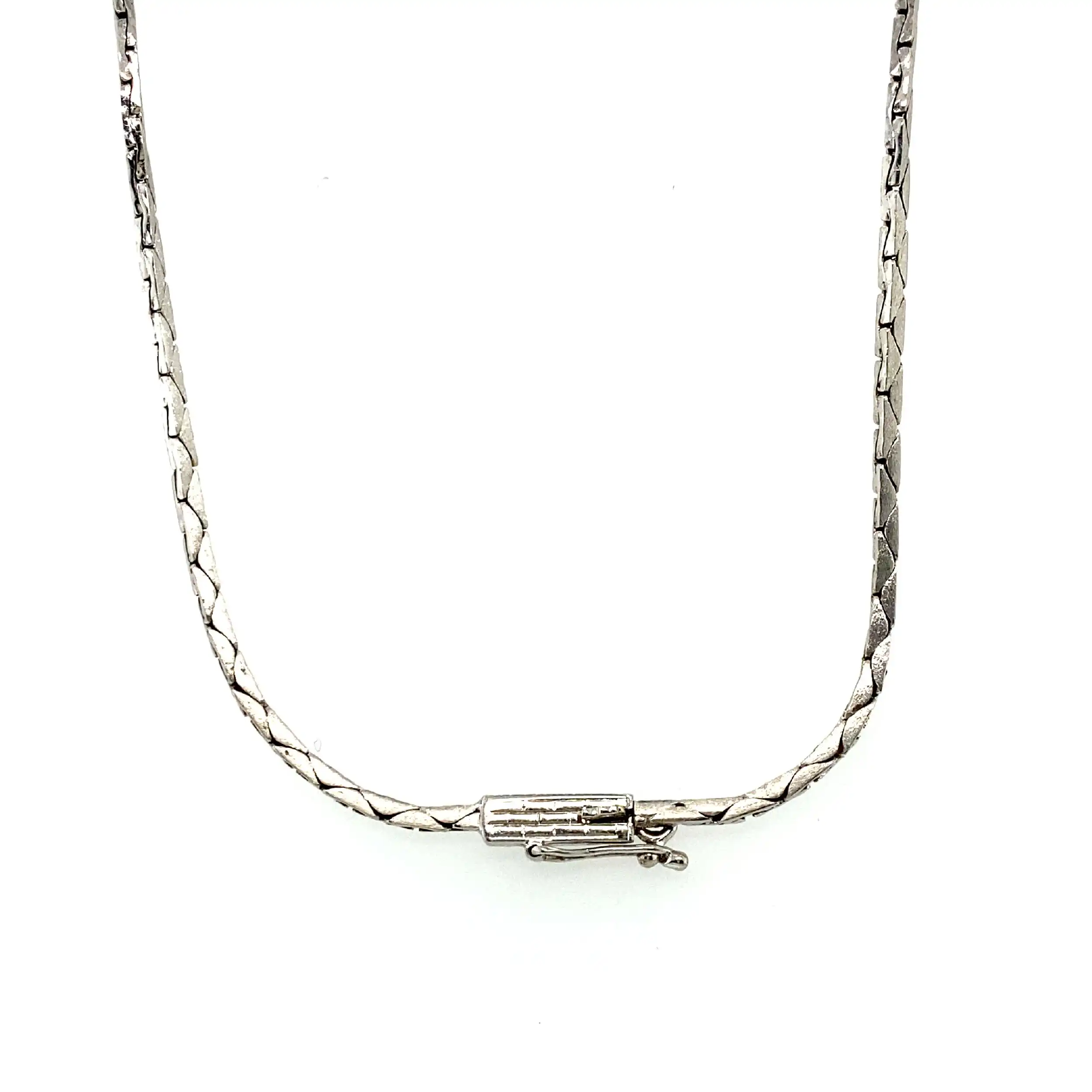 Collier Weißgold mit Brillanten Collier Weißgold mit Brillanten