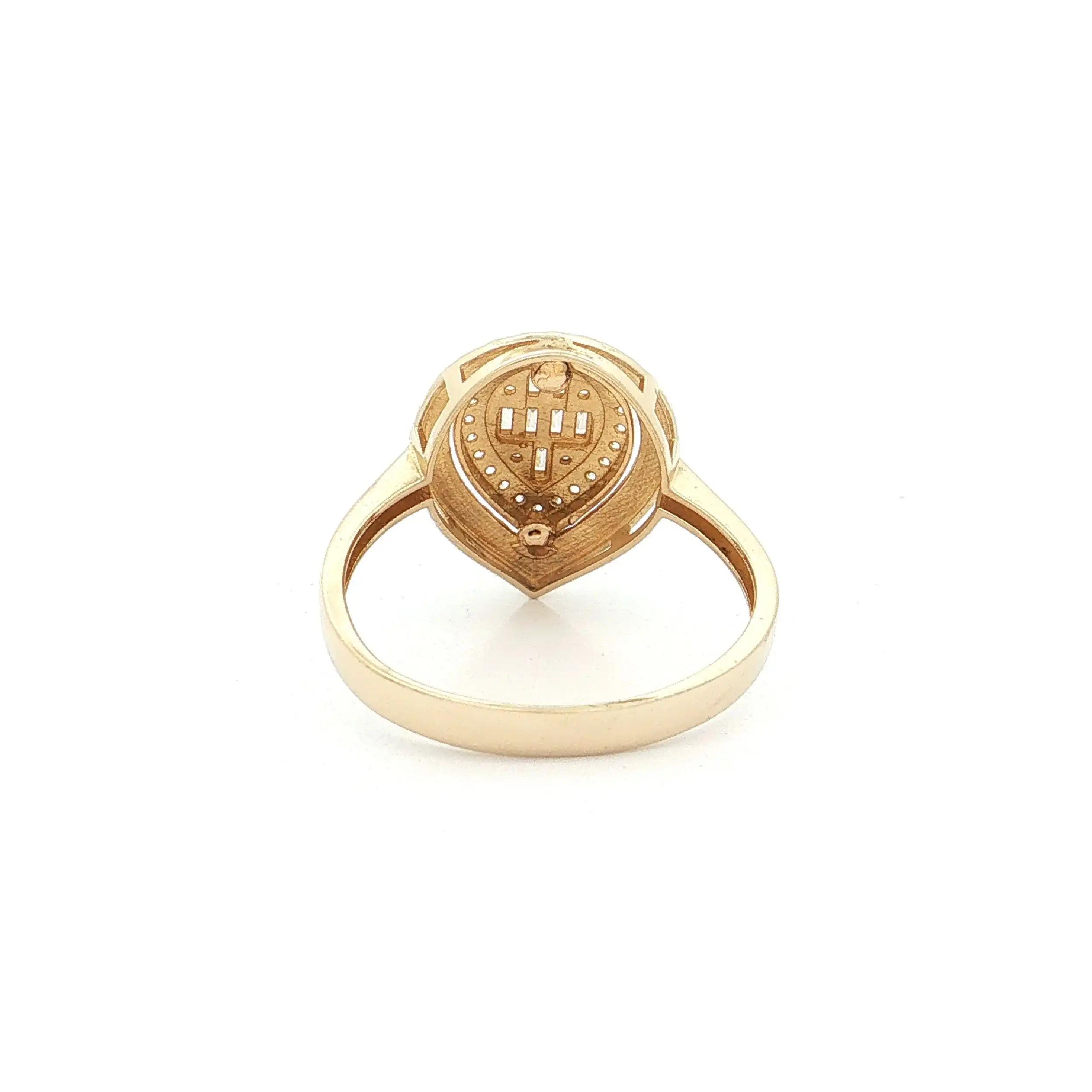 Ring Gelbgold mit Zirkonia