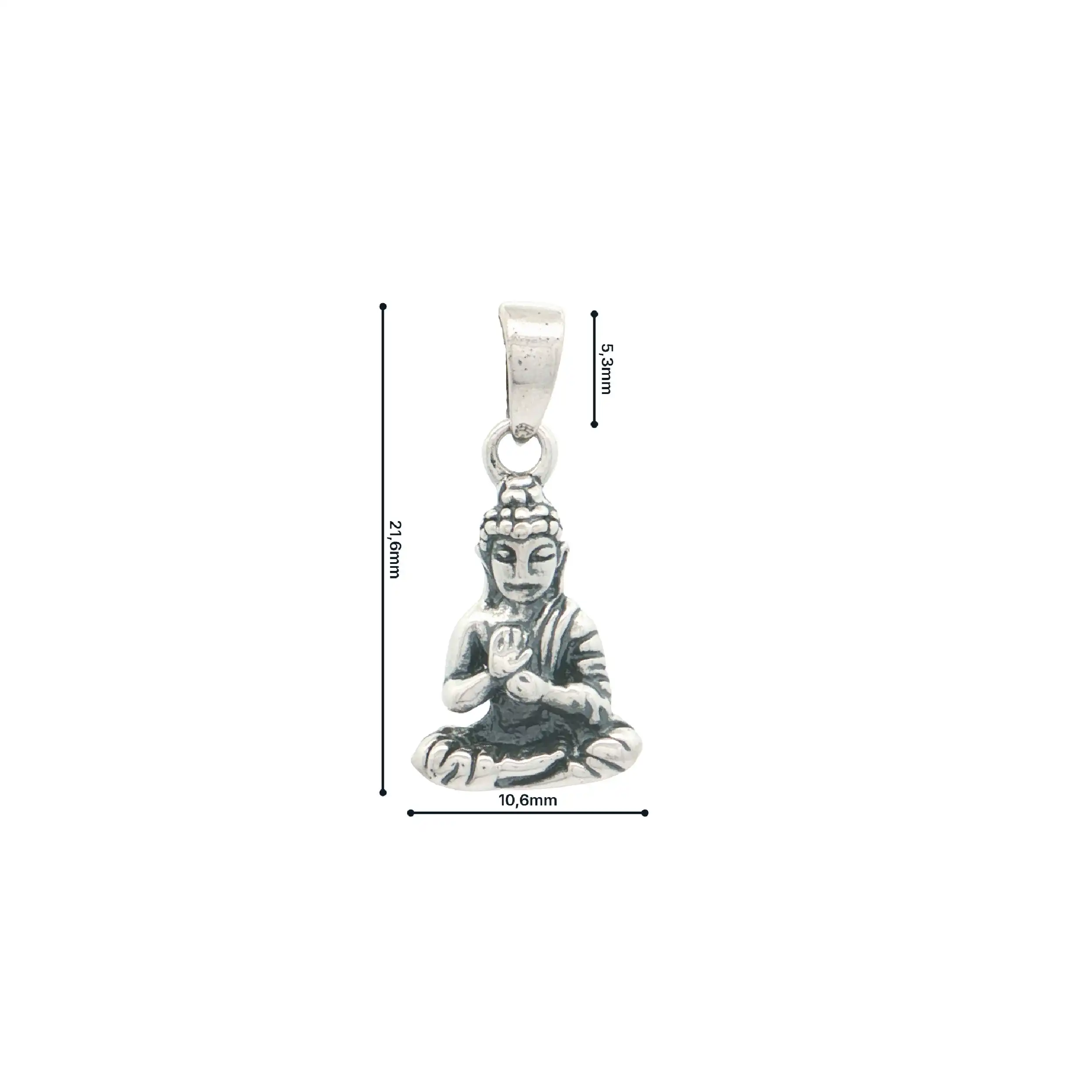 Anhänger Silber "Buddha"
