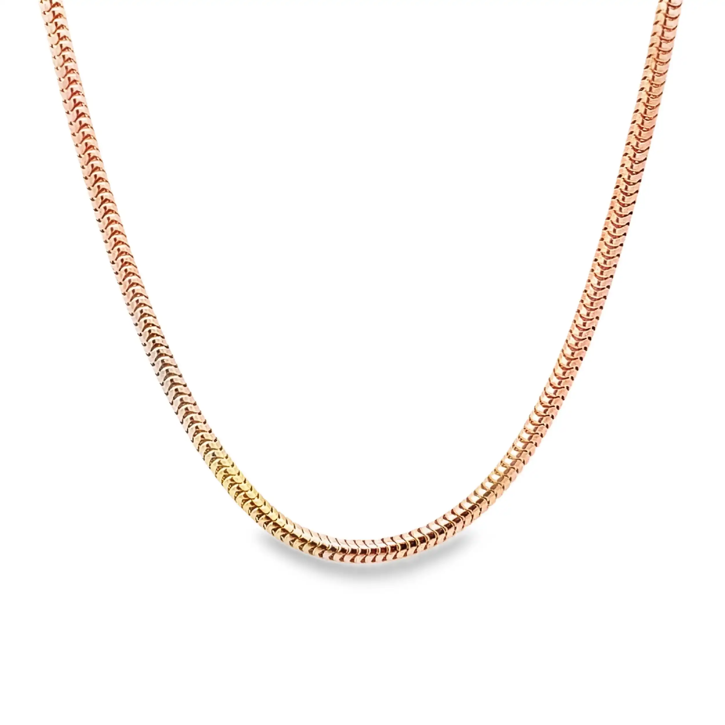 Schlangenkette Gelbgold